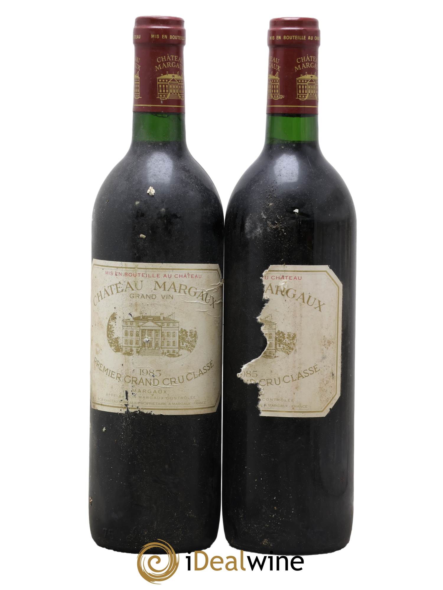 Château Margaux 1er Grand Cru Classé 1985 - Lot de 2 bouteilles - 0