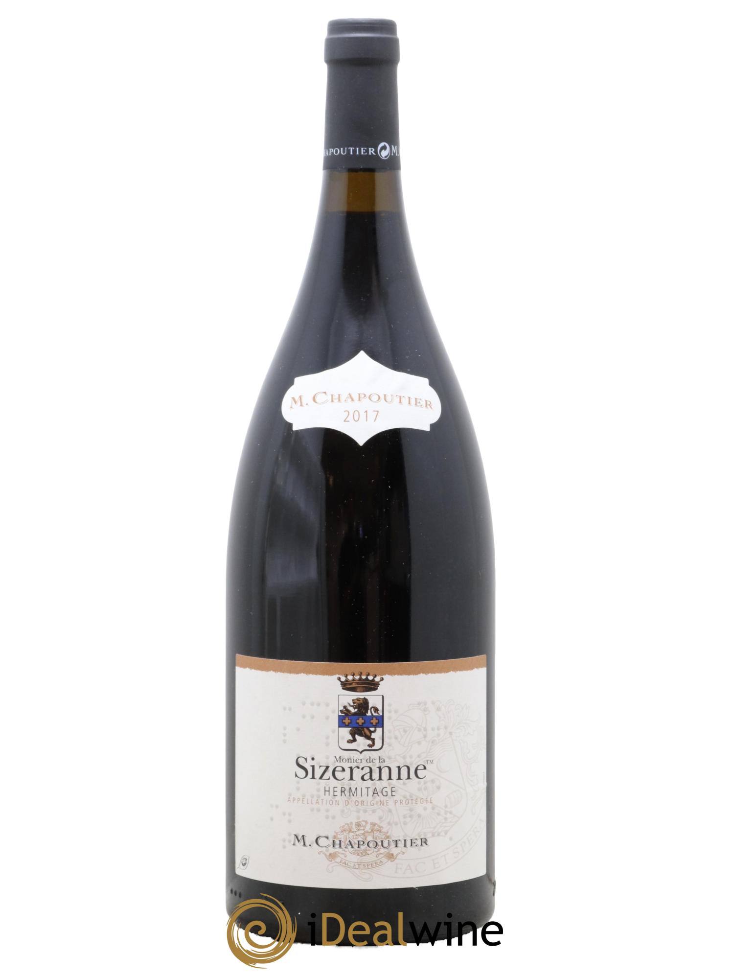 Hermitage Monier de La Sizeranne Chapoutier 2017 - Lot de 1 magnum - 0