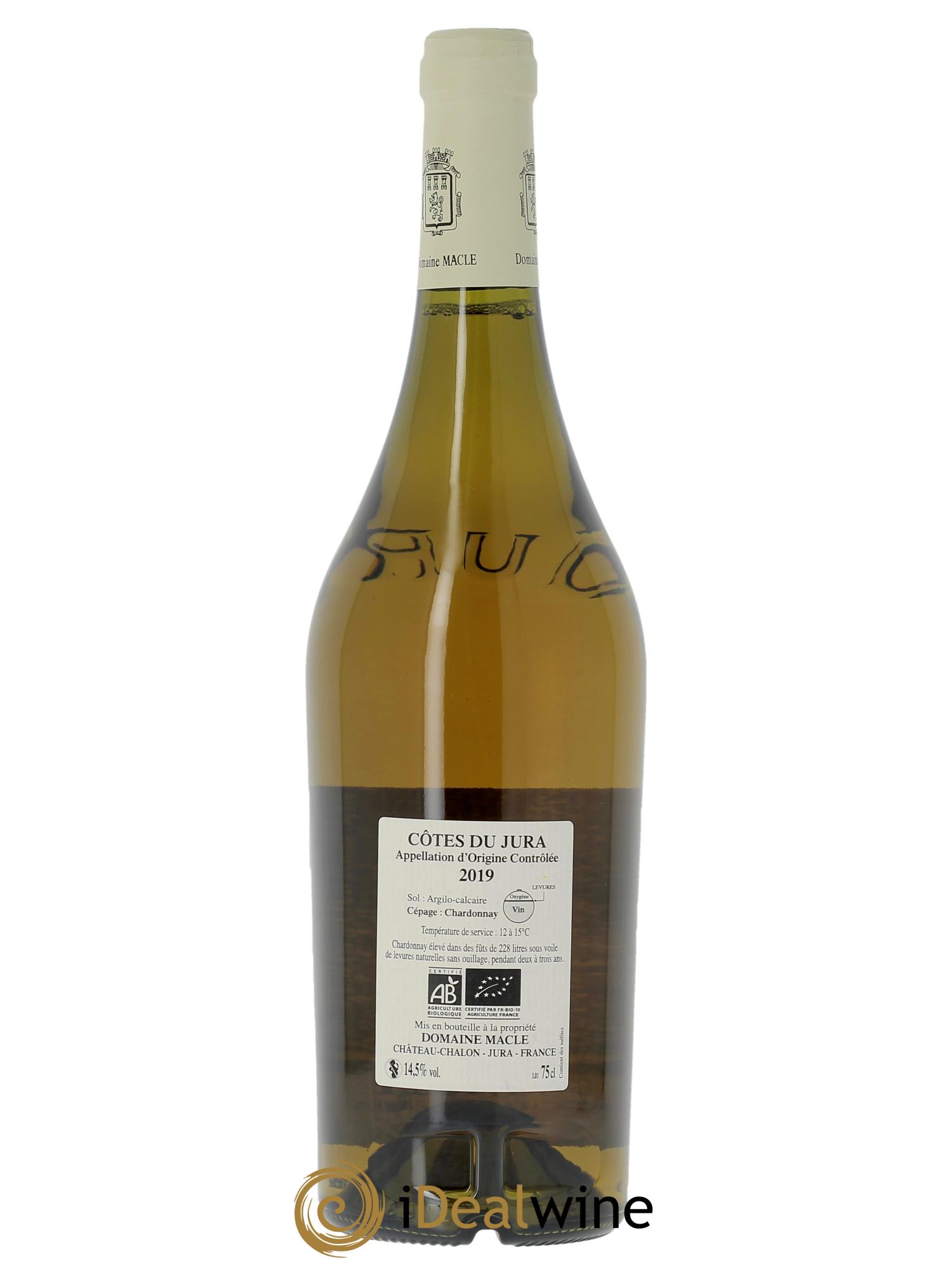 Côtes du Jura Chardonnay sous voile Jean Macle  2019 - Posten von 1 Flasche - 1