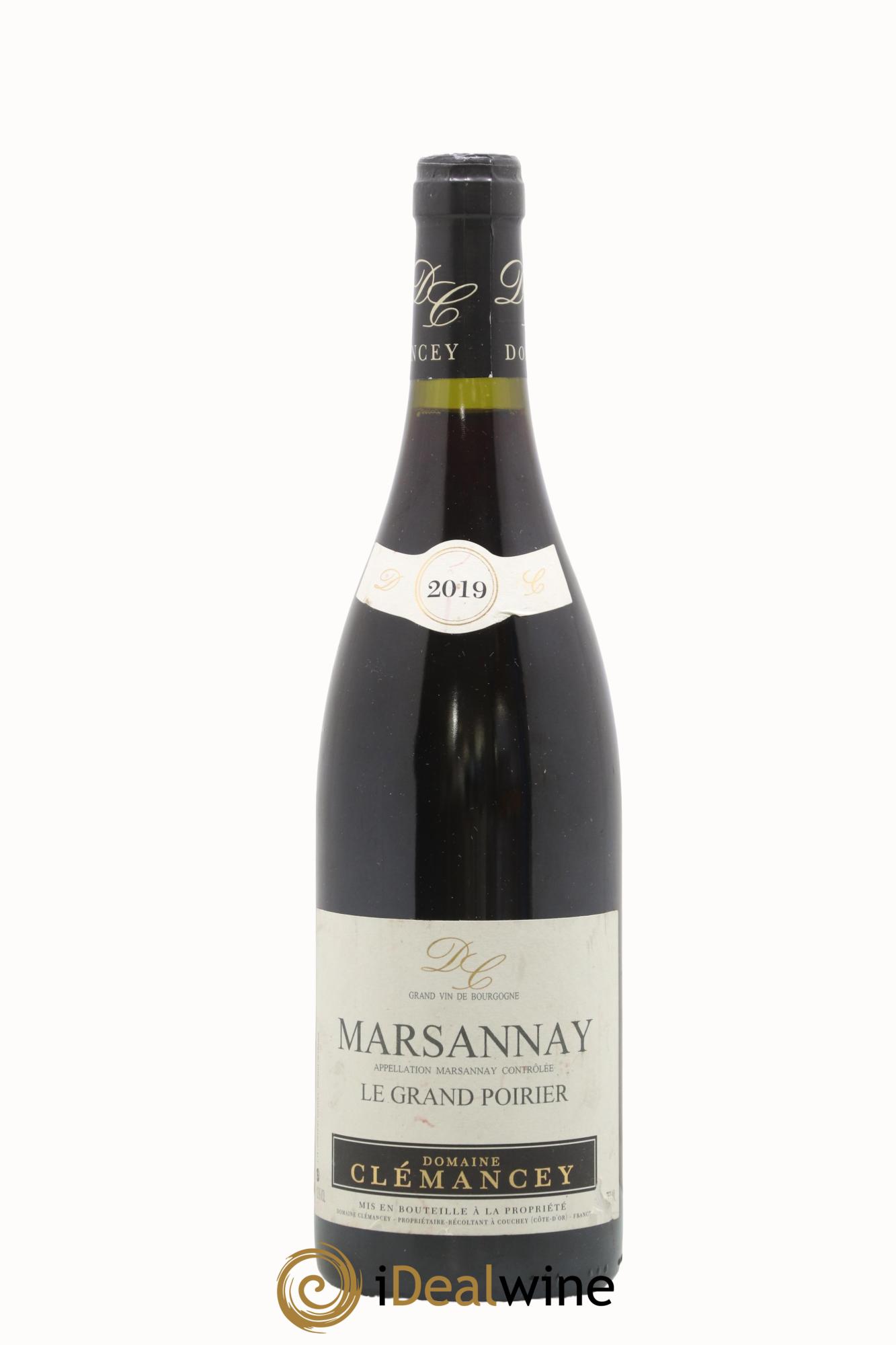 Marsannay Le Grand Poirier Domaine Clémancey 2019 - Lot de 1 bouteille - 0