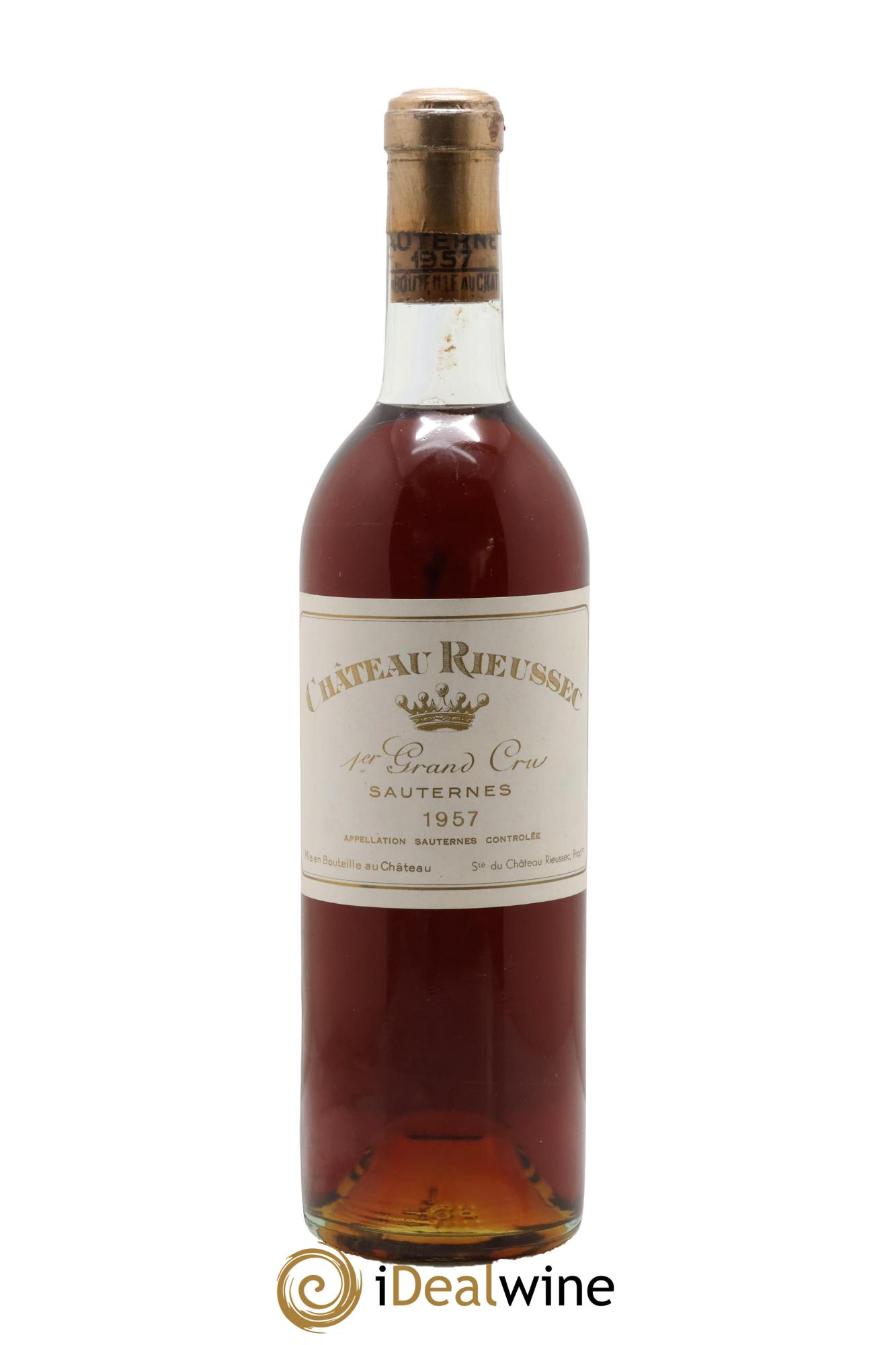 Château Rieussec 1er Grand Cru Classé 1957 - Lot de 1 bouteille - 0