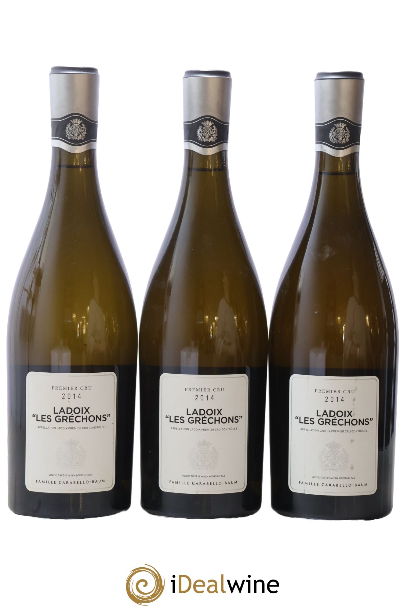 Ladoix 1er Cru Les Grechons Château de Pommard 2014 - Lot de 3 bouteilles - 0