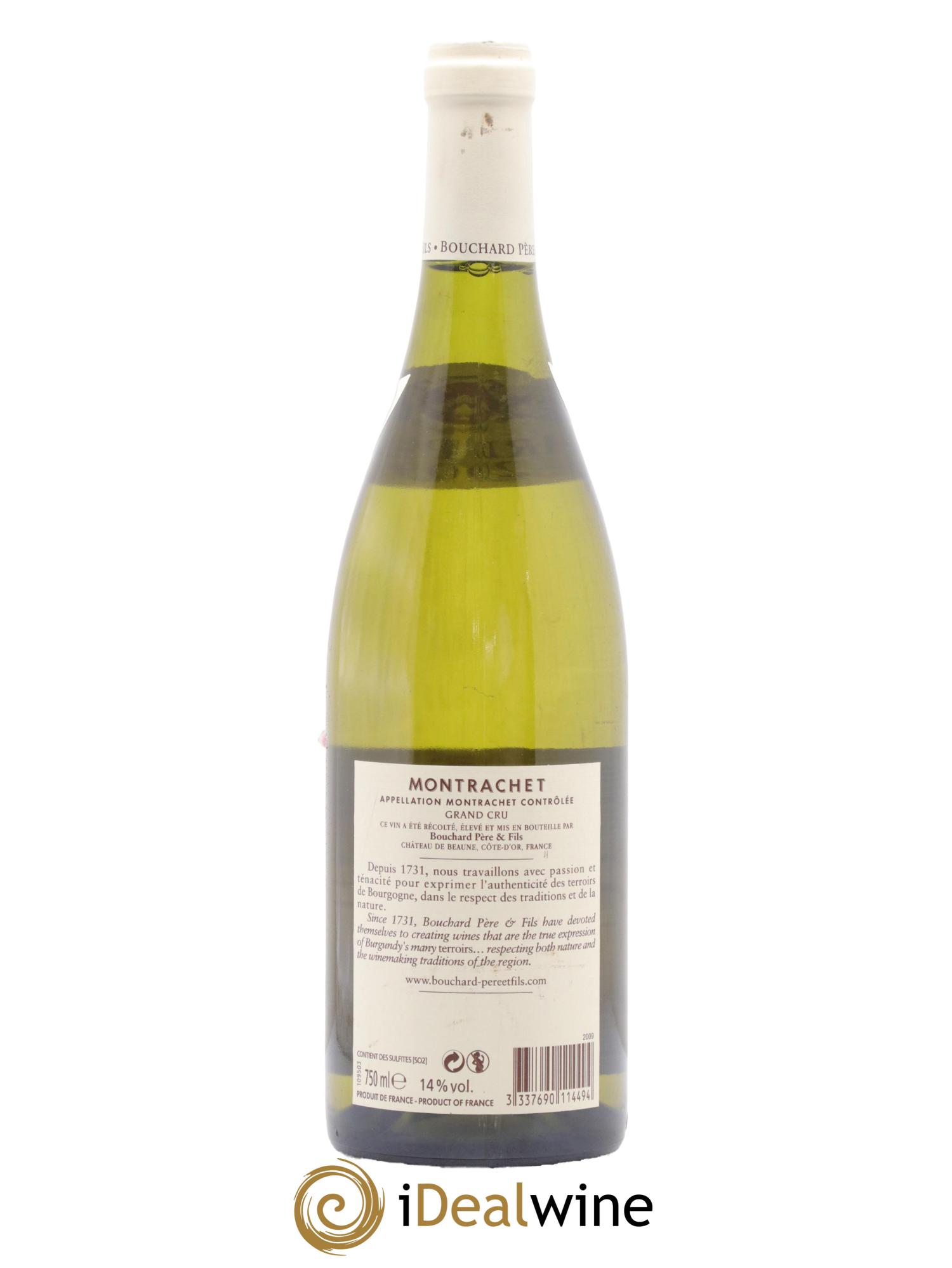Montrachet Grand Cru Bouchard Père & Fils 2009 - Lot of 1 bottle - 1