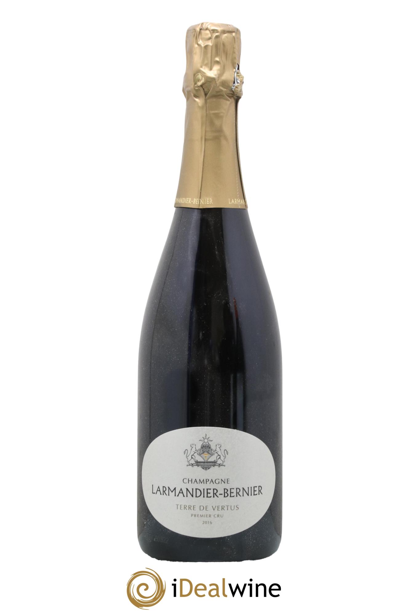 Terre de Vertus 1er Cru Non dosé Larmandier-Bernier 2016 - Lot de 1 bouteille - 0