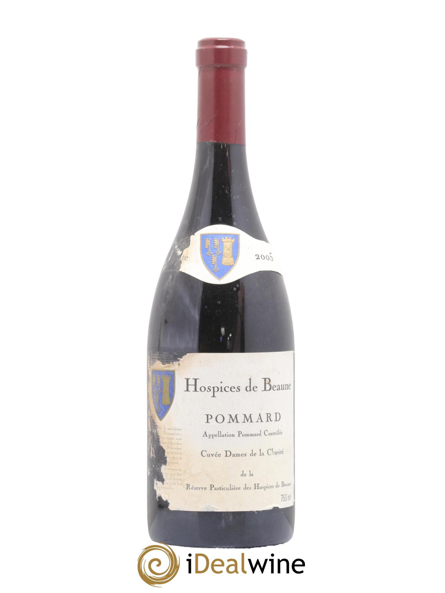 Pommard Cuvee Dame de la Charite Hospices de Beaune 2005 - Lot de 1 bouteille - 0
