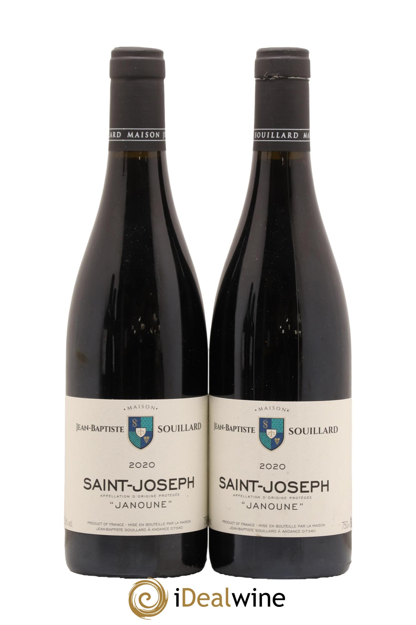 Saint-Joseph Janoune Jean-Baptiste Souillard 2020 - Lot de 2 bouteilles - 0