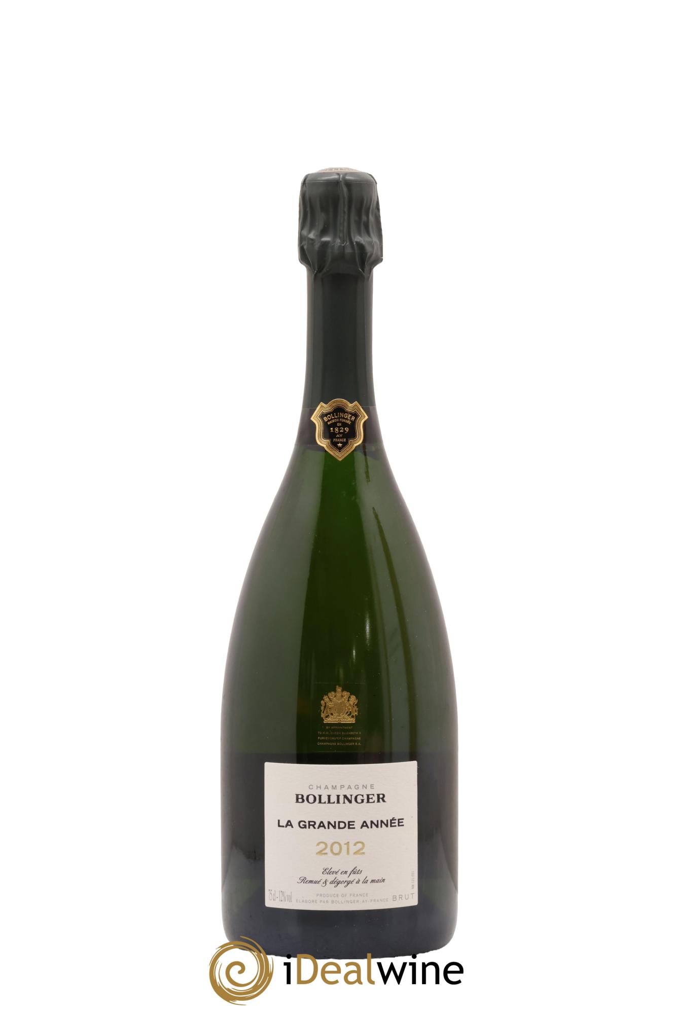 La Grande Année Brut Bollinger 2012 - Posten von 1 Flasche - 1
