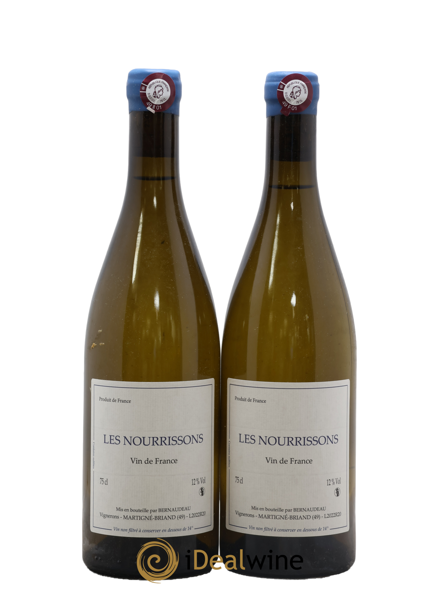 Vin de France Les Nourrissons Stéphane Bernaudeau 2022 - Posten von 2 Flaschen - 0