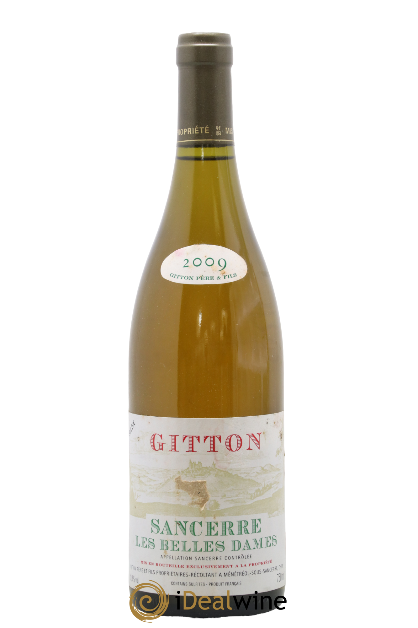 Sancerre Silex Les Belles Dames Domaine Gitton 2009 - Lot de 1 bouteille - 0