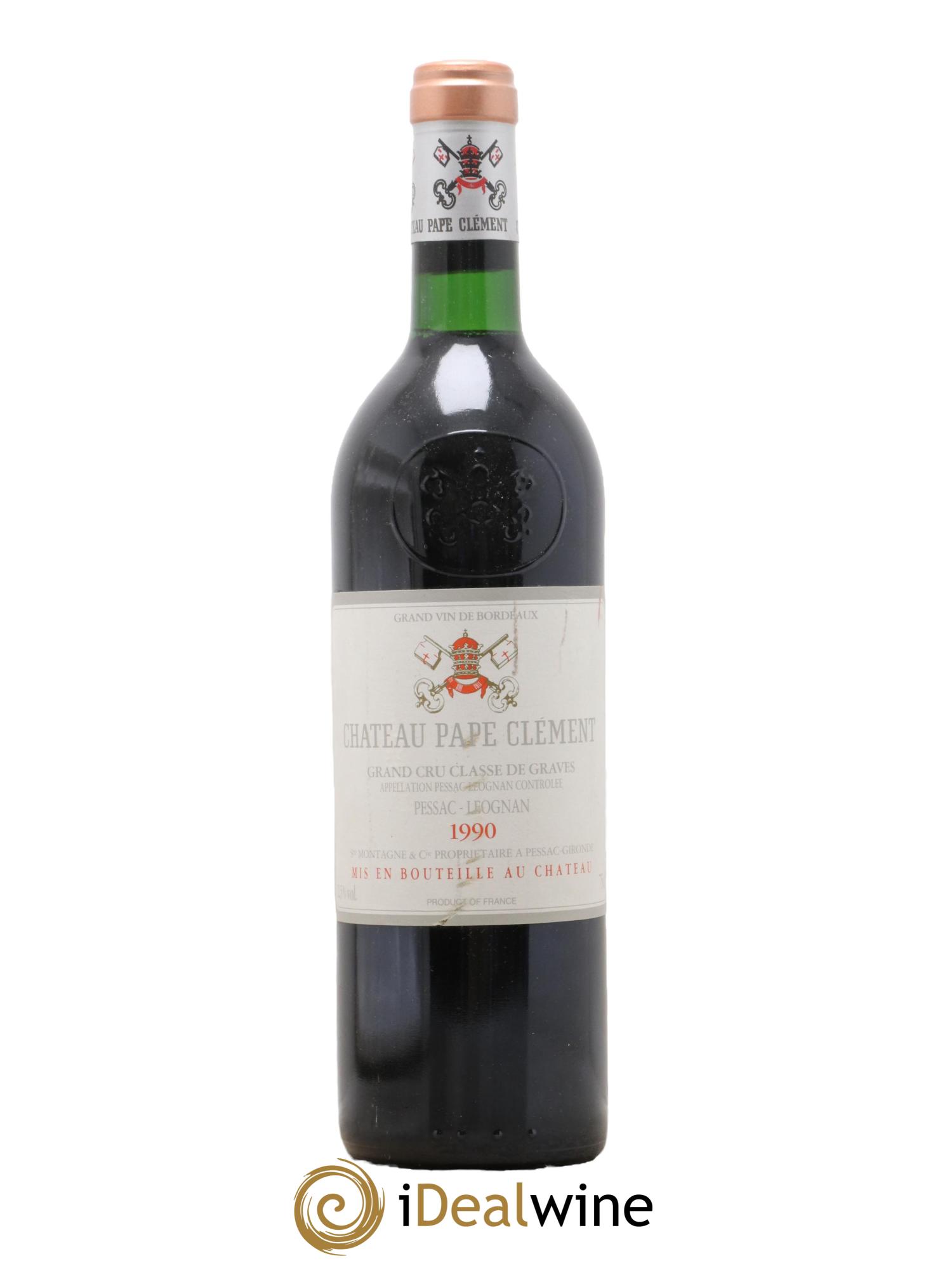 Château Pape Clément Cru Classé de Graves 1990 - Lotto di 1 bottiglia - 0
