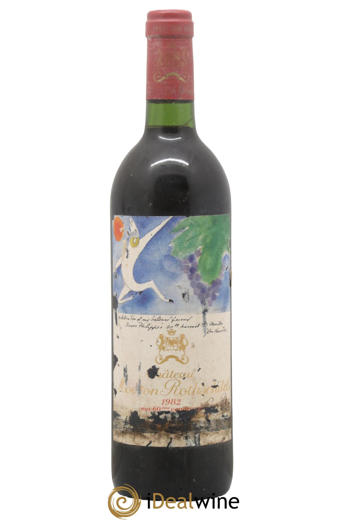 Château Mouton Rothschild 1er Grand Cru Classé 1982 - Lot of 1 bottle - 0
