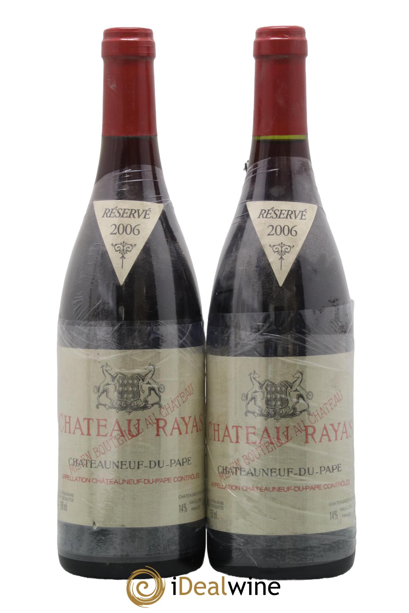 Châteauneuf-du-Pape Château Rayas Emmanuel Reynaud 2006 - Lotto di 2 bottiglie - 0