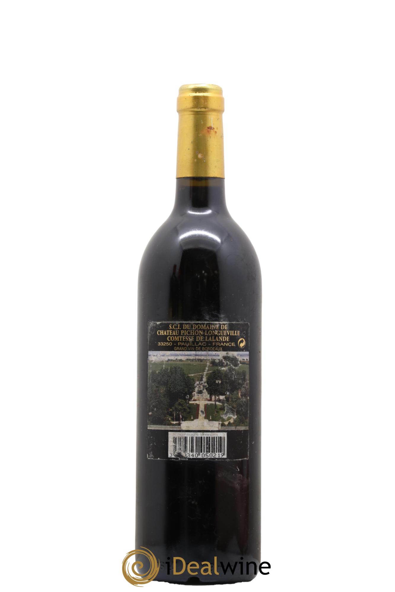Château Pichon Longueville Comtesse de Lalande 2ème Grand Cru Classé 2005 - Lot de 1 bouteille - 1