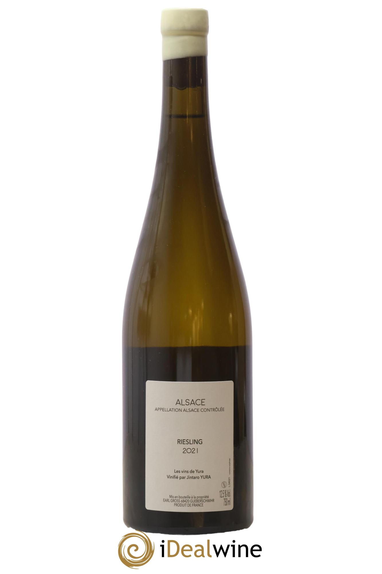 Alsace Le silence et la résonance Jintaro Yura 2021 - Lot de 1 bouteille - 1