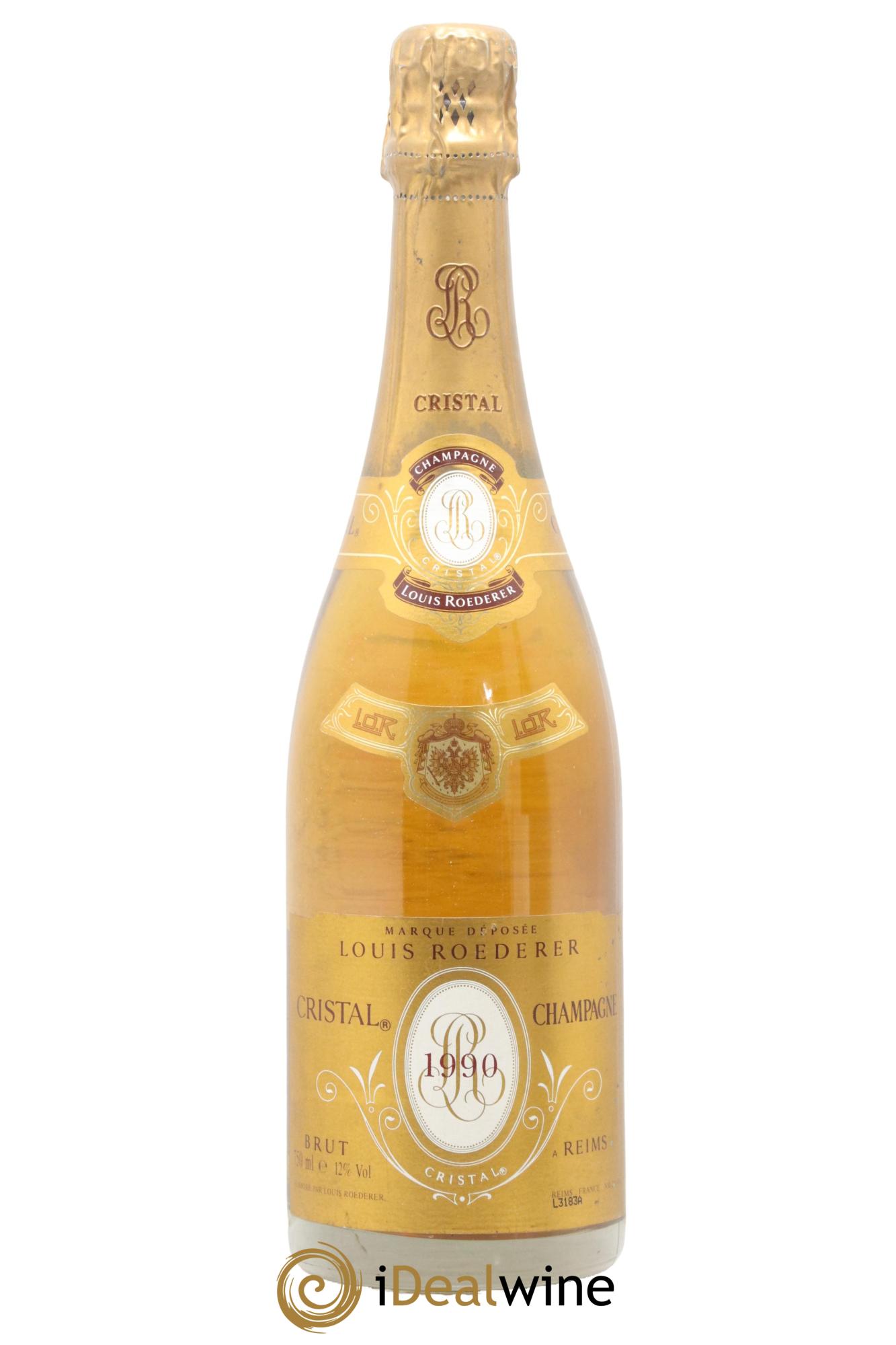 Cristal Louis Roederer 1990 - Lot de 1 bouteille - 0