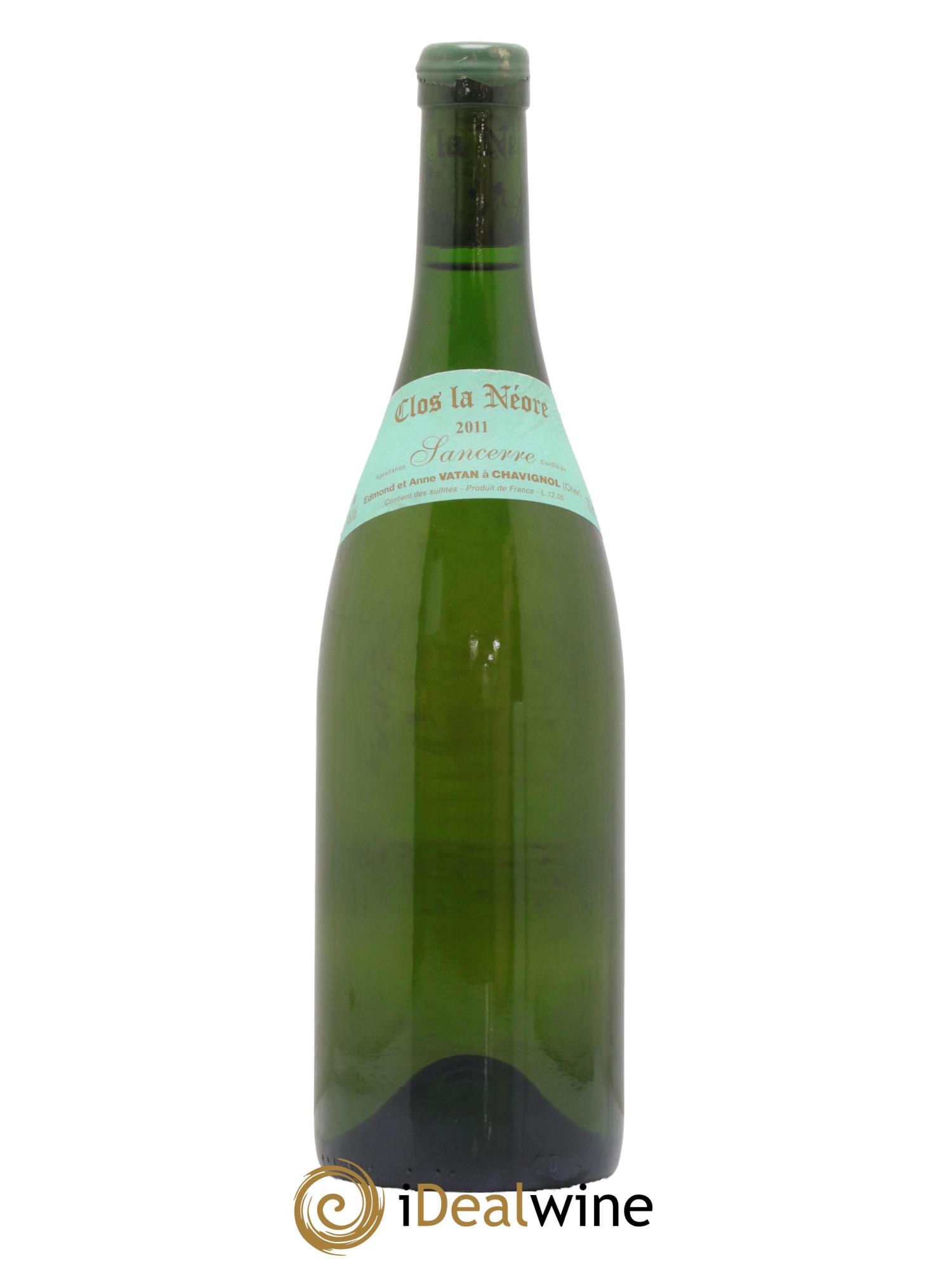 Sancerre Clos la Neore Edmond Vatan 2011 - Lot de 1 bouteille - 0