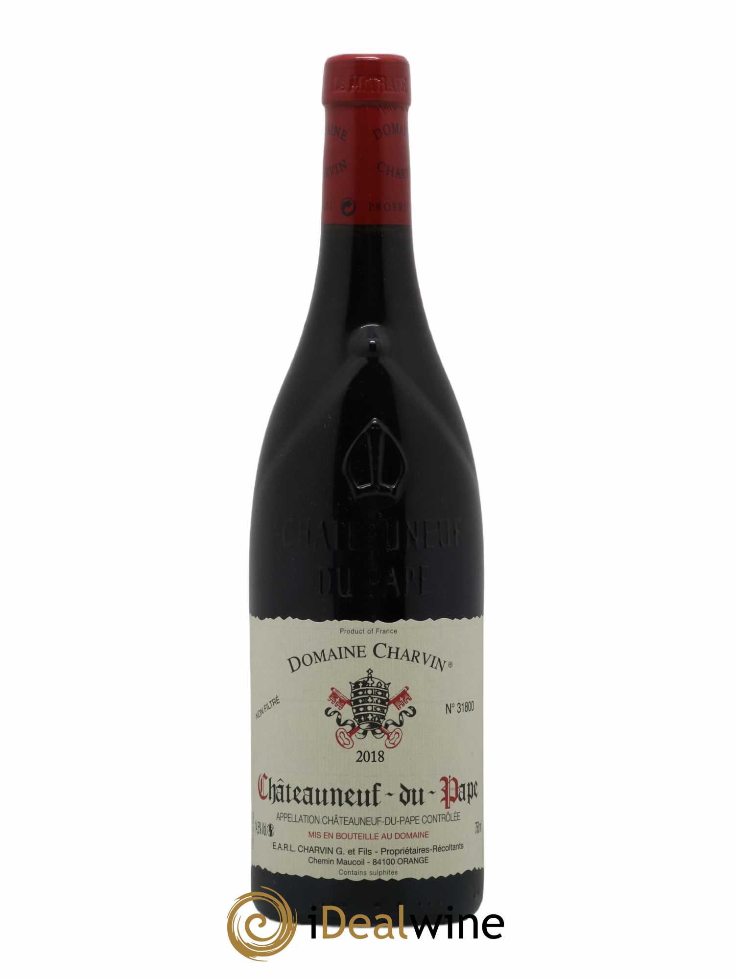 Châteauneuf-du-Pape Charvin (Domaine) 2018 - Lot de 1 bouteille - 0