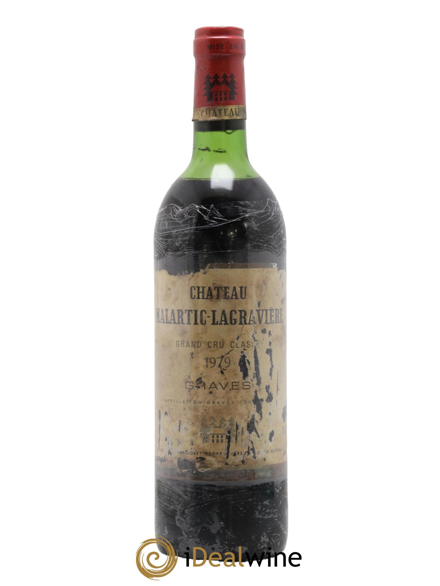 Château Malartic-Lagravière Cru Classé de Graves 1979 - Lot de 1 bouteille - 0