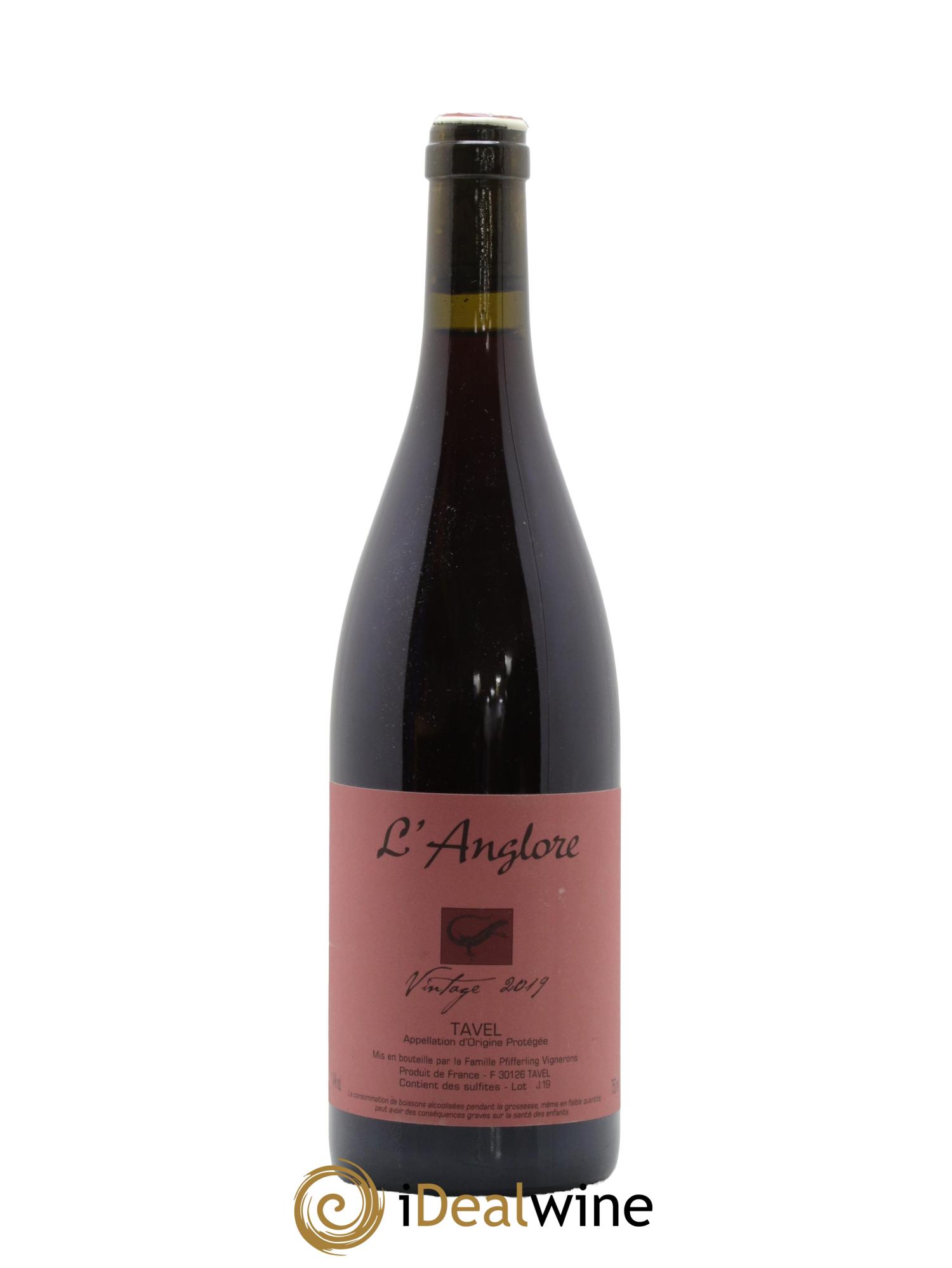 Tavel Vintage L'Anglore 2019 - Posten von 1 Flasche - 0