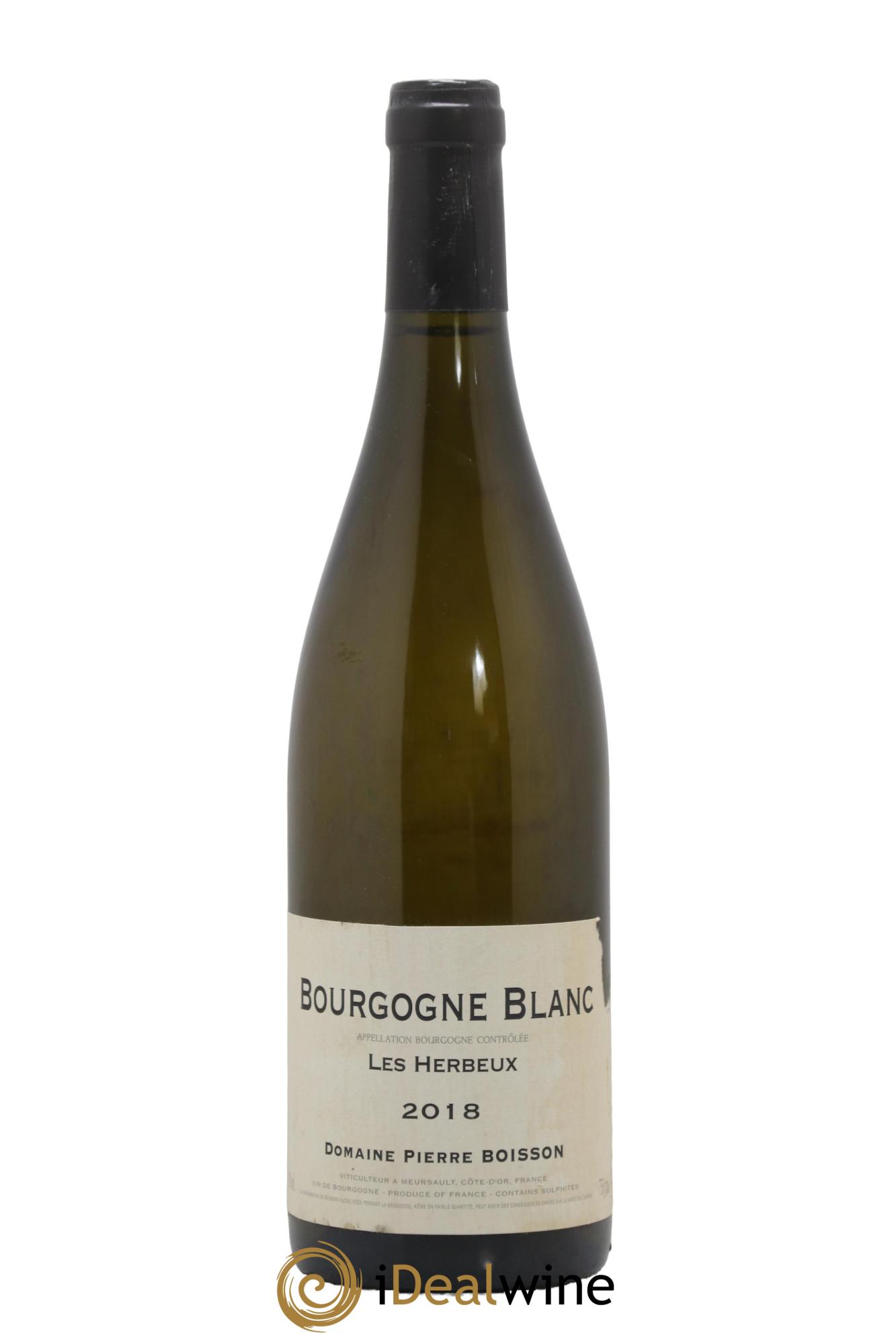 Bourgogne Les Herbeux Pierre Boisson (Domaine) 2018 - Lot de 1 bouteille - 0