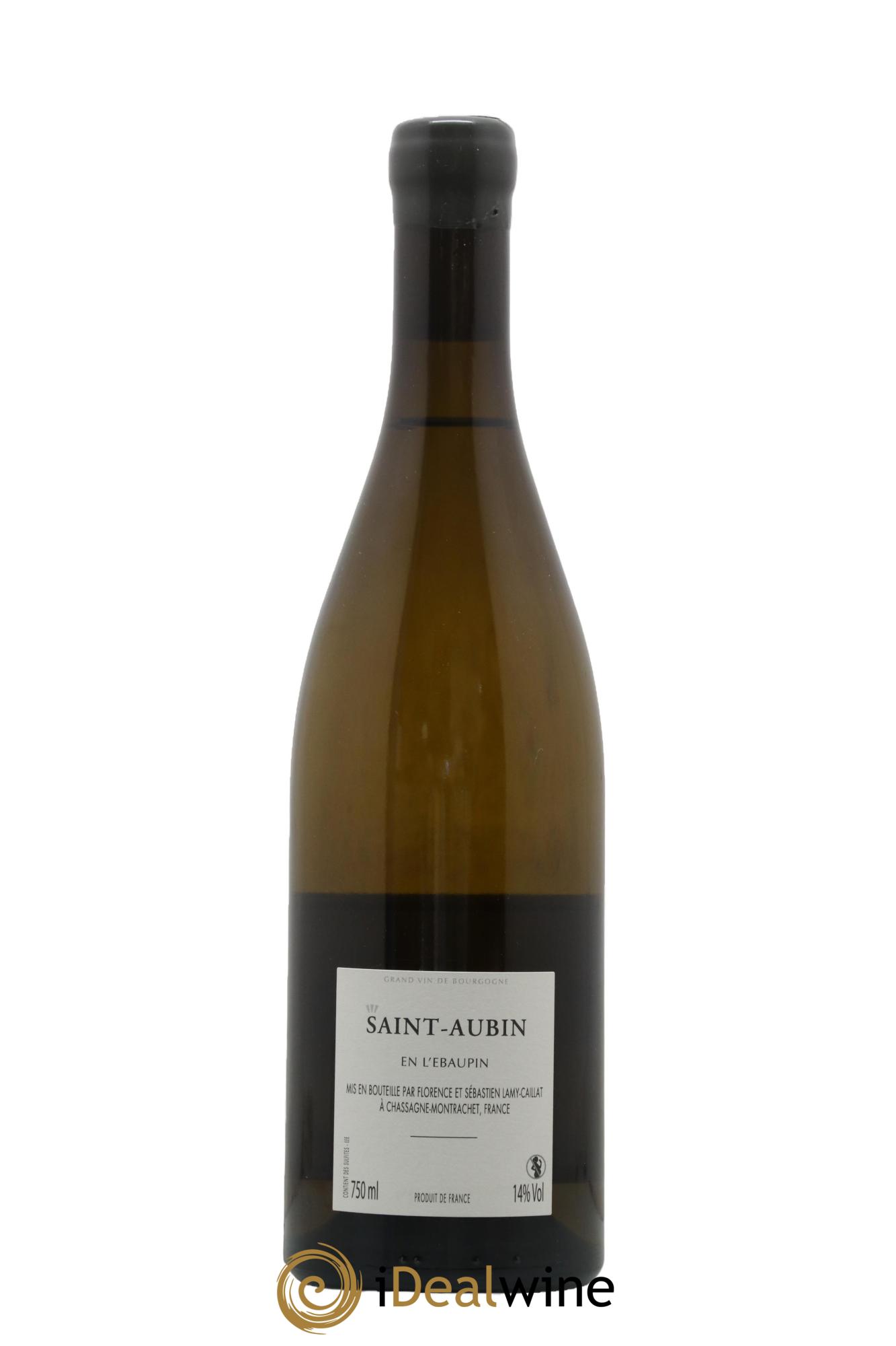 Saint-Aubin En l'Ebaupin Lamy-Caillat (Domaine) 2019 - Lot de 1 bouteille - 1