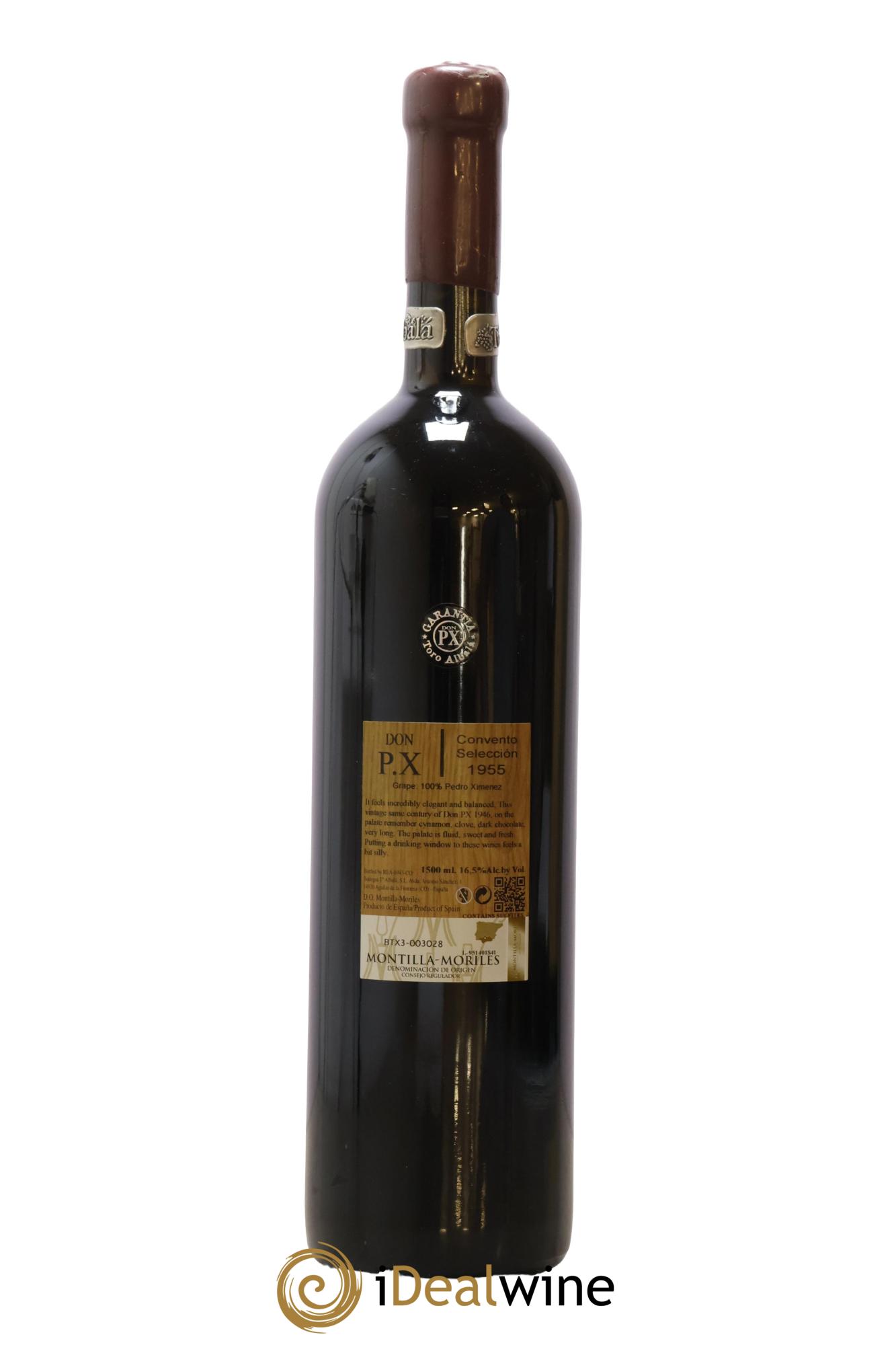 Montilla Moriles Don PX Convento Seleccion Toro Albala  1955 - Lot de 1 magnum - 2