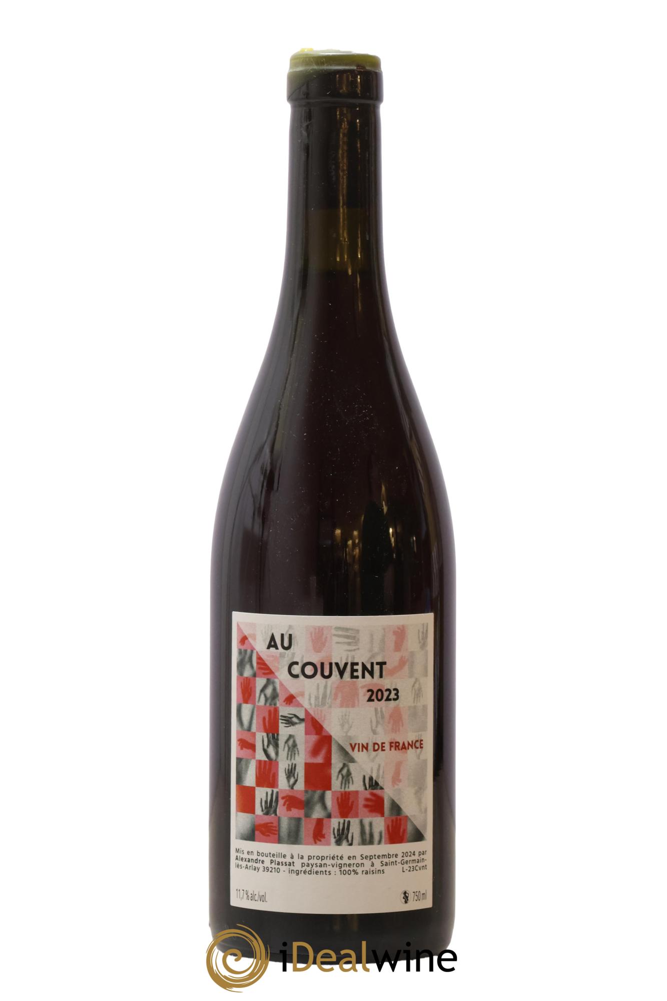 Vin de France Au Couvent Alexandre Plassat 2023 - Lot de 1 bouteille - 0
