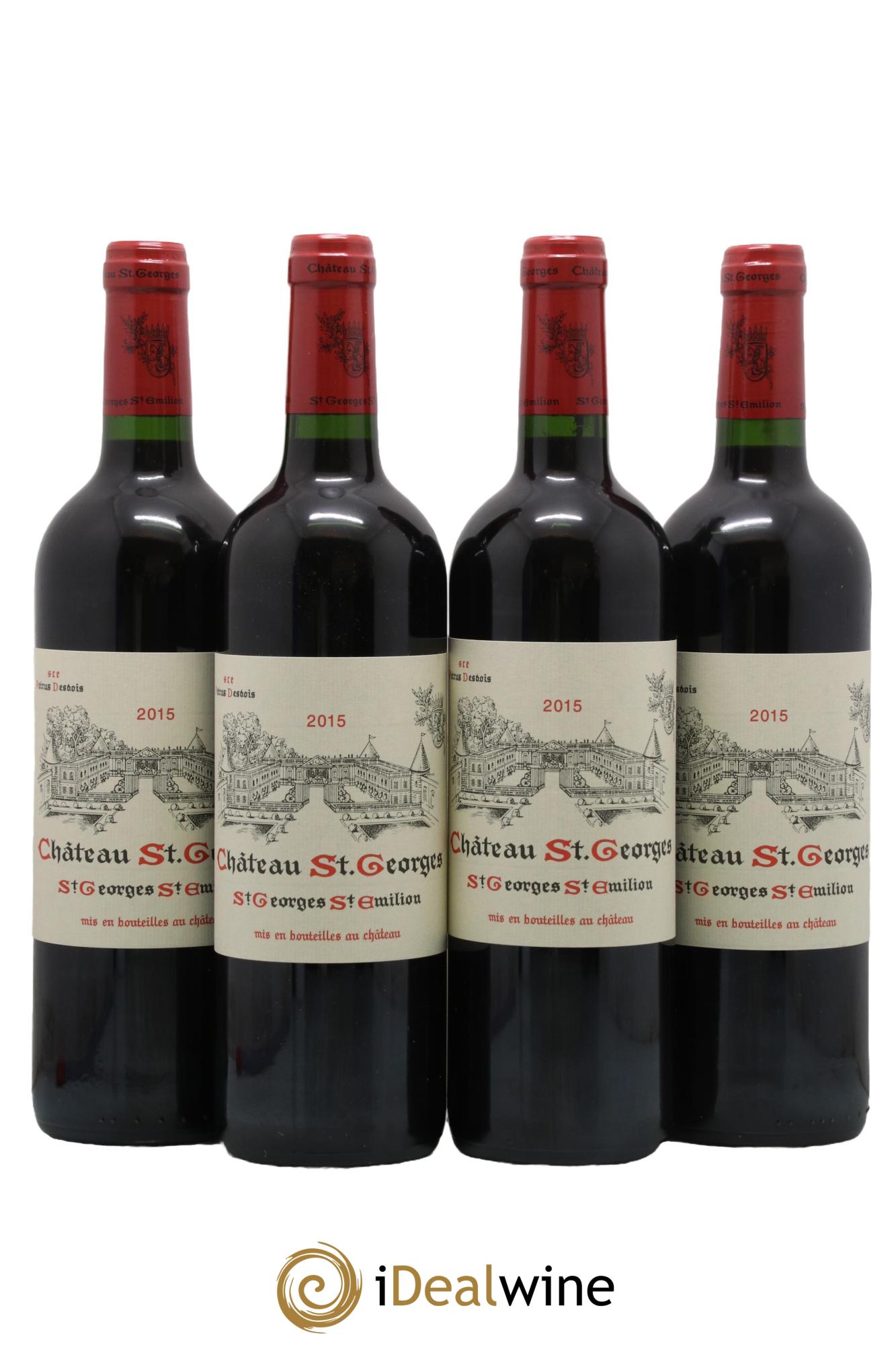 Château Saint-Georges 2015 - Lot de 4 bouteilles - 0