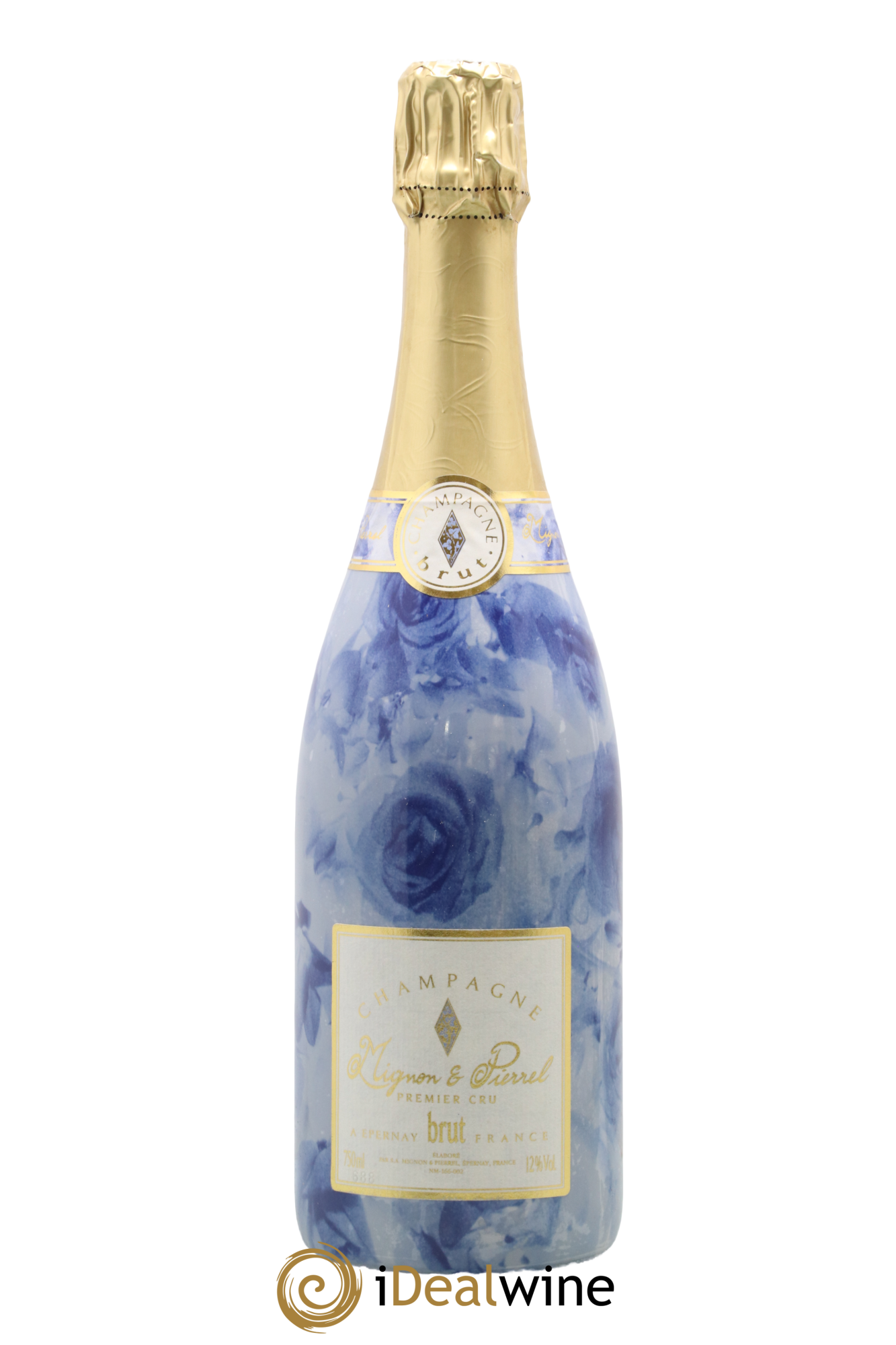 Champagne 1er cru Mignon et Pierrel - Lot de 1 bouteille - 0