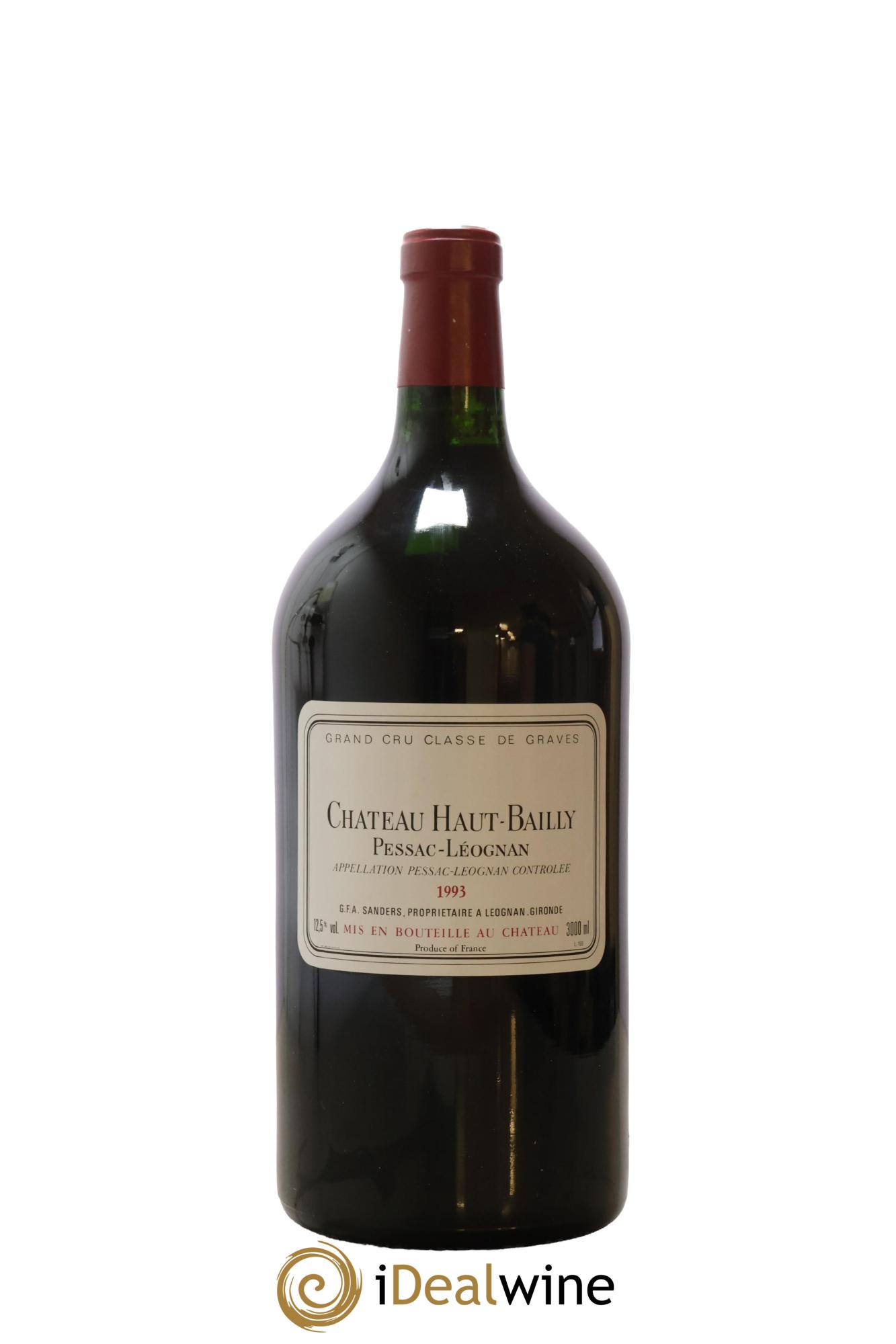 Château Haut-Bailly Cru Classé de Graves 1993 - Lot de 1 double magnum - 0