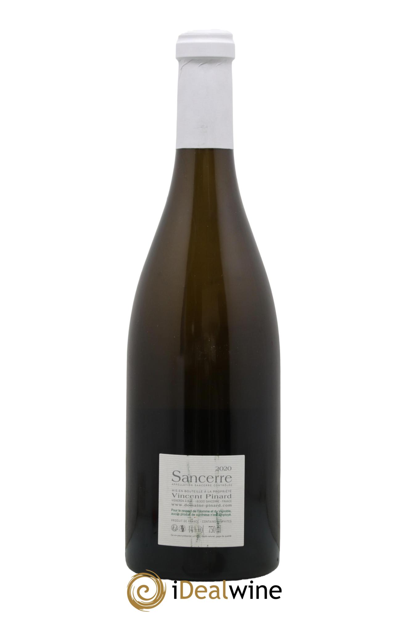 Sancerre Le Château Vincent Pinard 2020 - Lot de 1 bouteille - 1