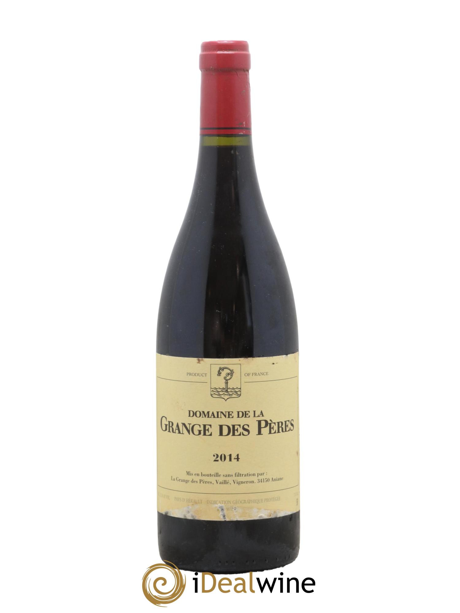 Pays d'Hérault Grange des Pères Laurent Vaillé 2014 - Lot de 1 bouteille - 0