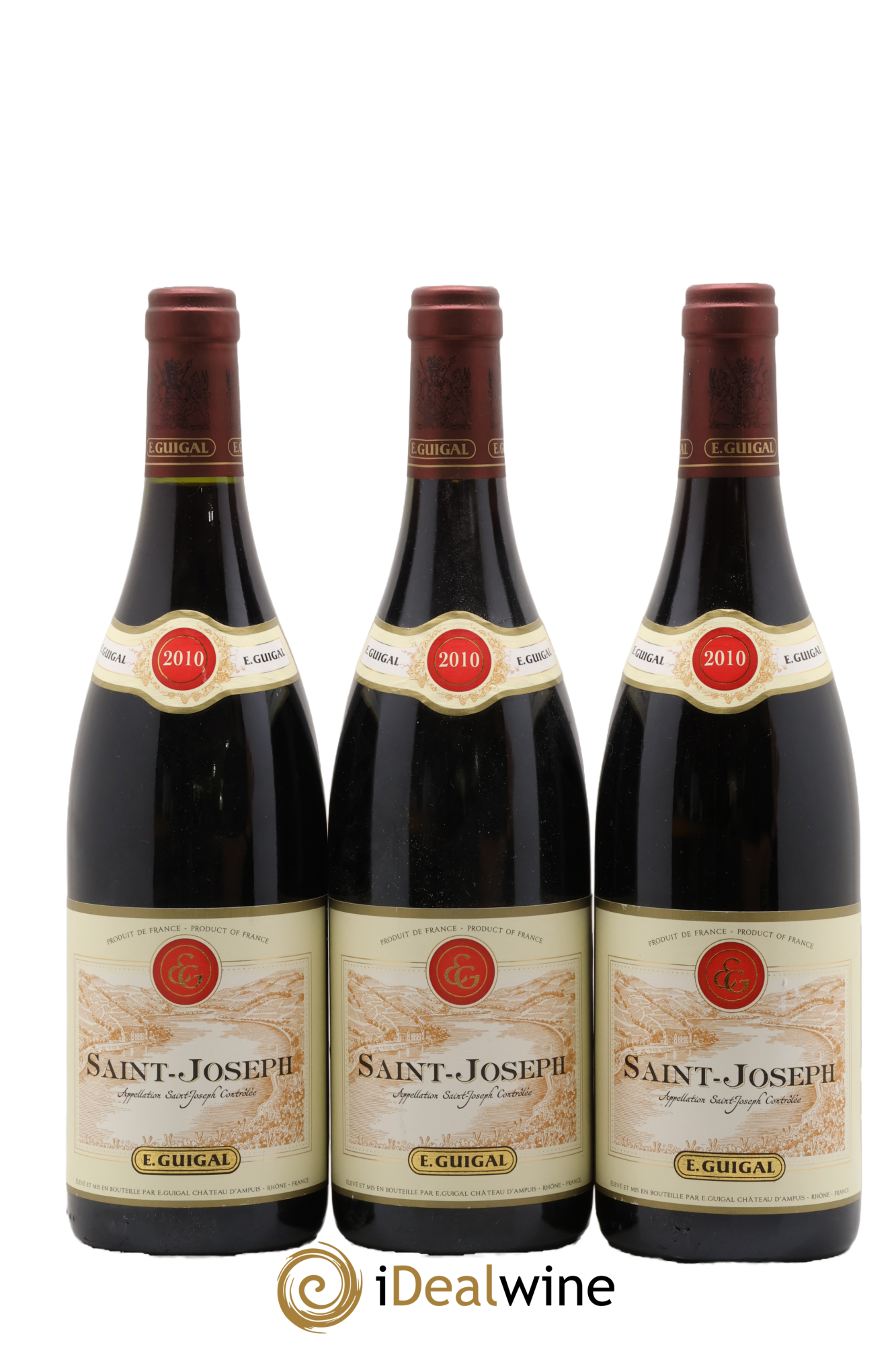 Saint-Joseph Guigal 2010 - Lote de 3 botellas - 0