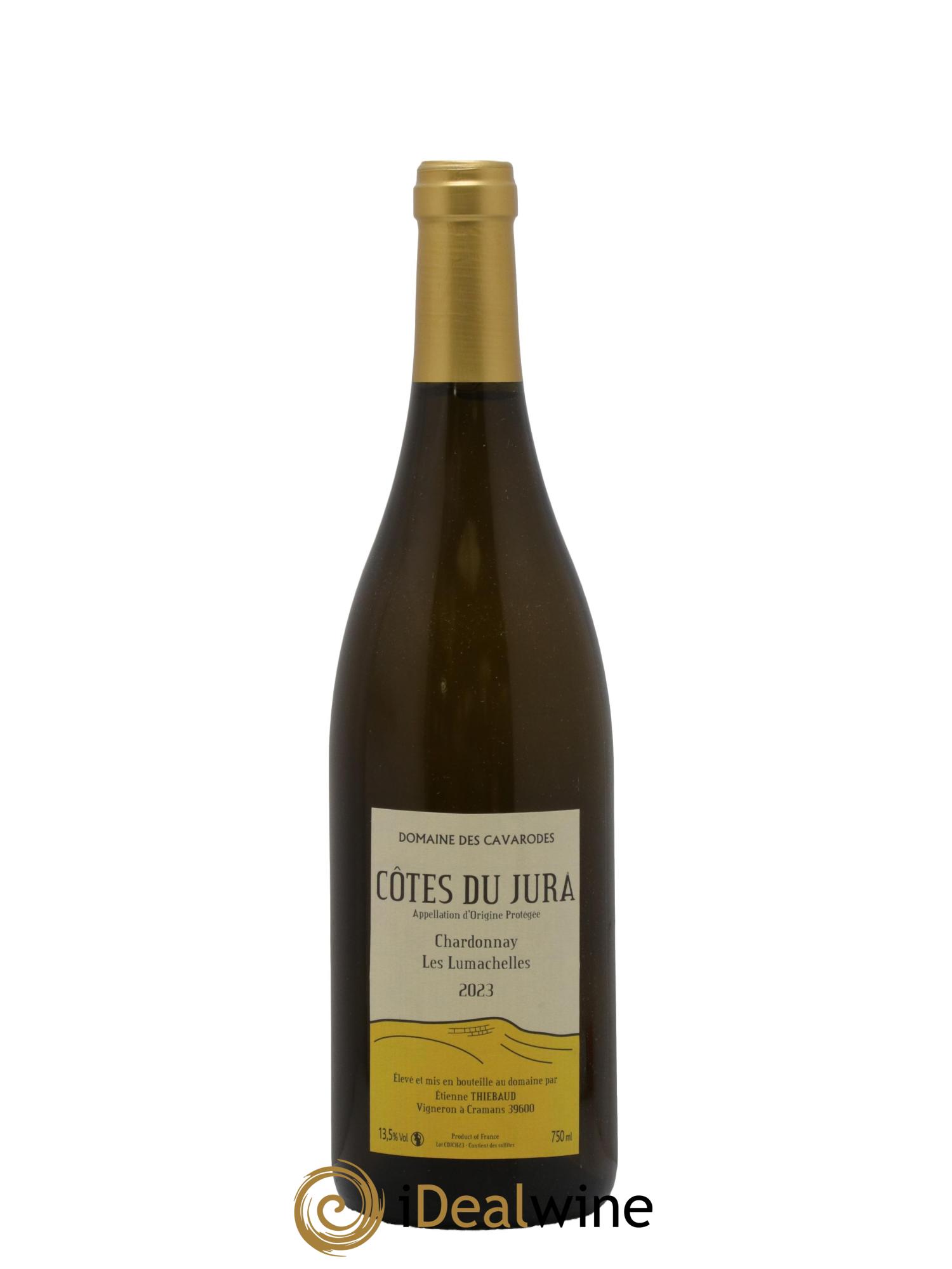 Côtes du Jura Chardonnay Les Lumachelles Cavarodes (Domaine des) - Etienne Thiébaud 2023 - Lot of 1 bottle - 0