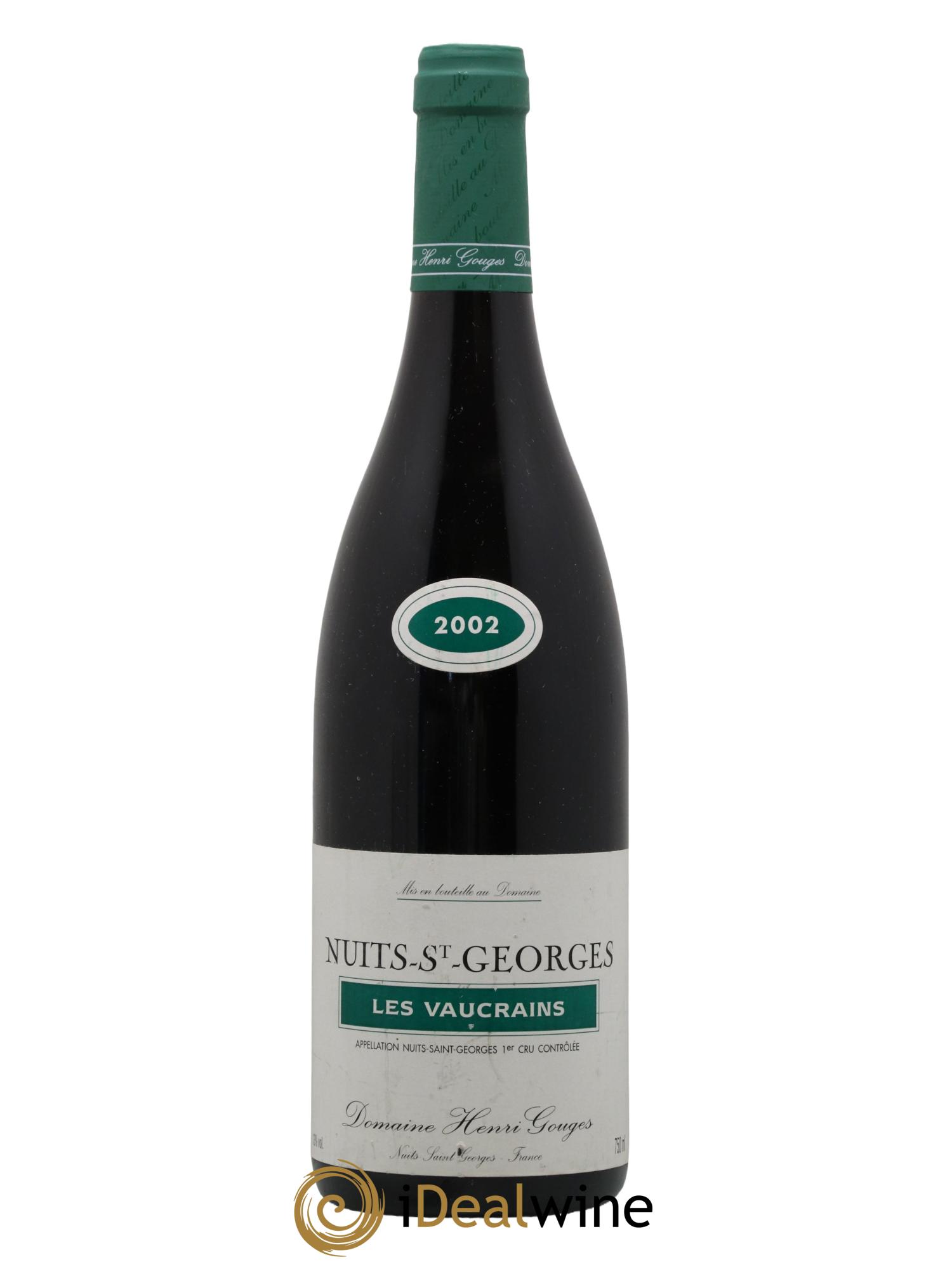 Nuits-Saint-Georges 1er Cru Les Vaucrains Henri Gouges 2002 - Lot de 1 bouteille - 0