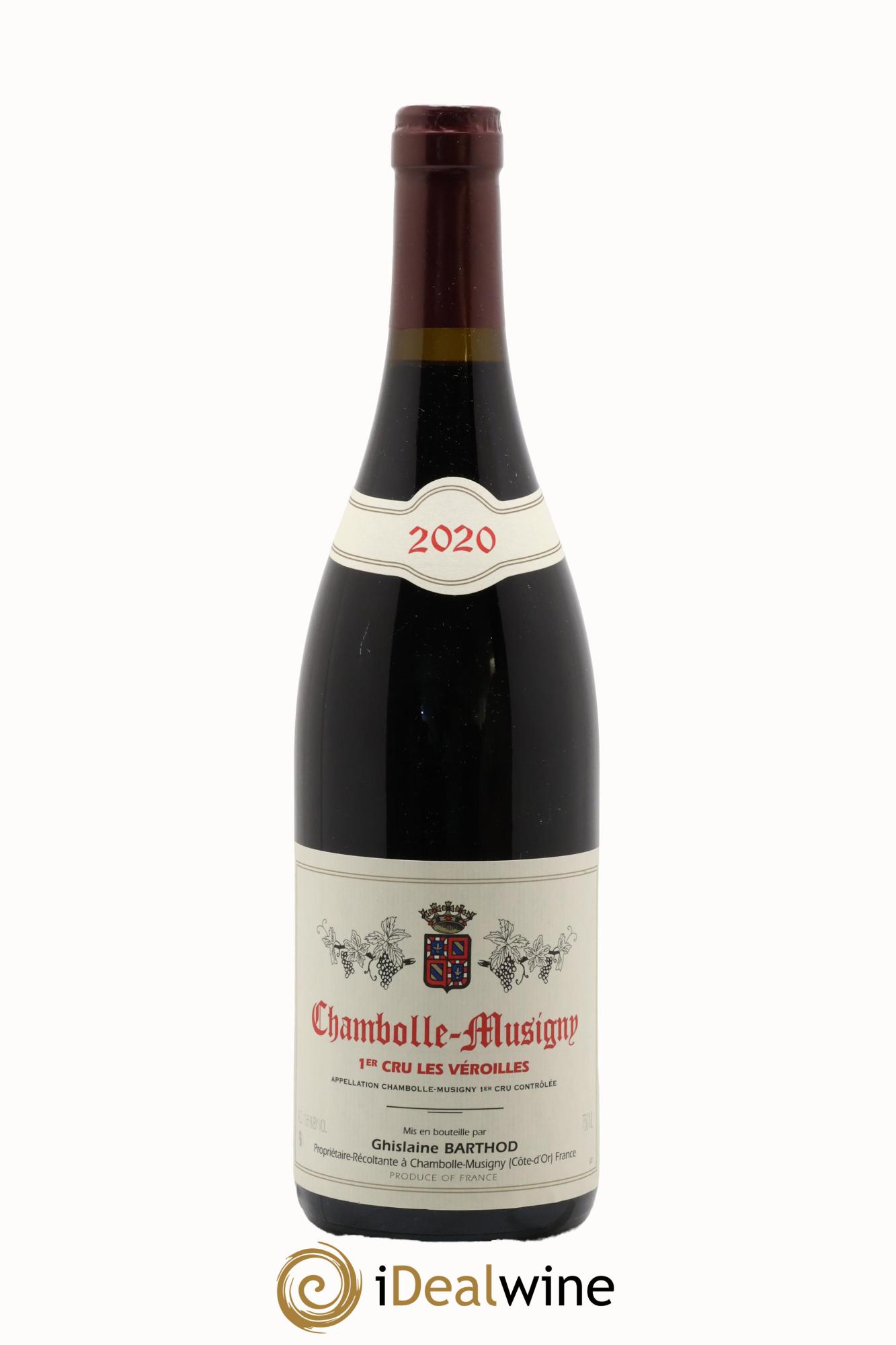 Chambolle-Musigny 1er Cru Les Véroilles Ghislaine Barthod 2020 - Lot de 1 bouteille - 0