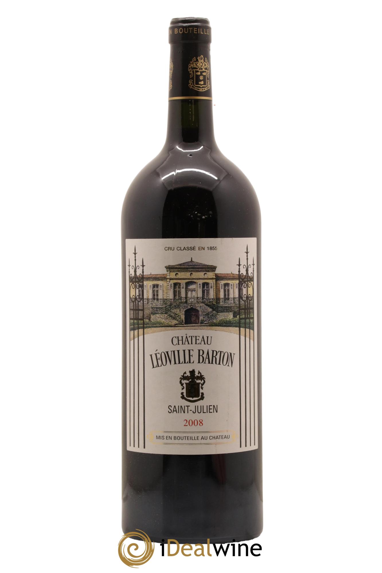 Château Léoville Barton 2ème Grand Cru Classé 2008 - Lot de 1 magnum - 0