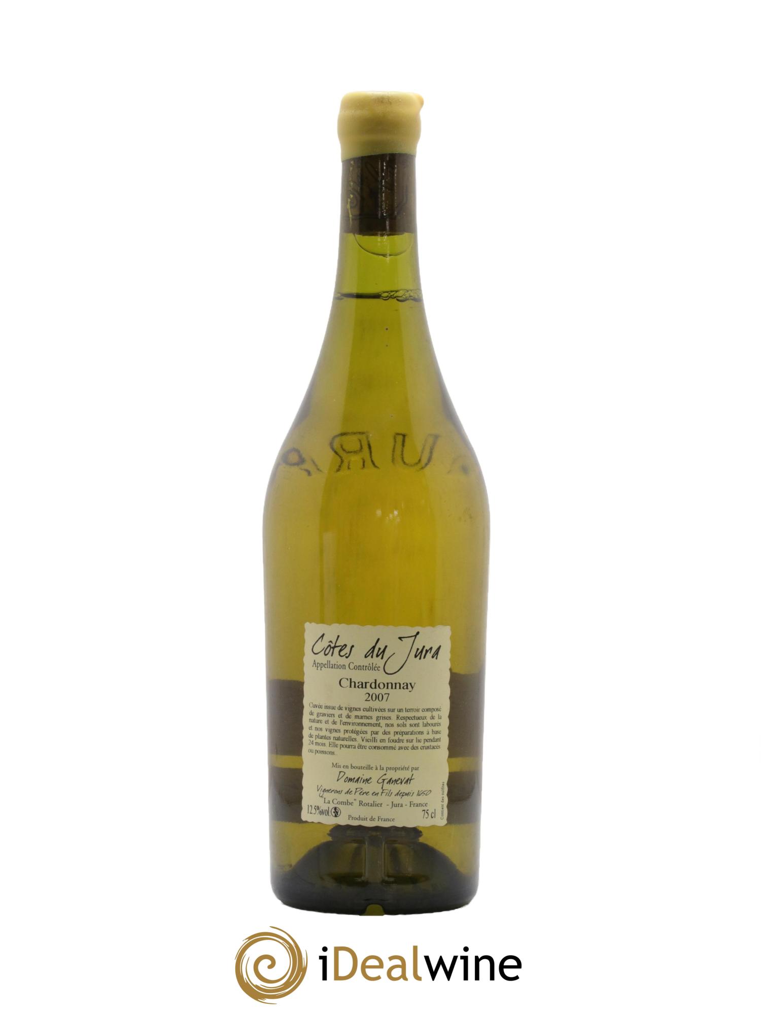 Côtes du Jura Cuvée Florine Jean-François Ganevat (Domaine) 2007 - Lot de 1 bouteille - 1