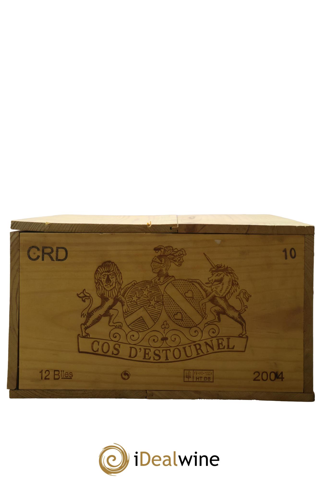 Cos d'Estournel 2ème Grand Cru Classé 2004 - Posten von 12 Flaschen - 5