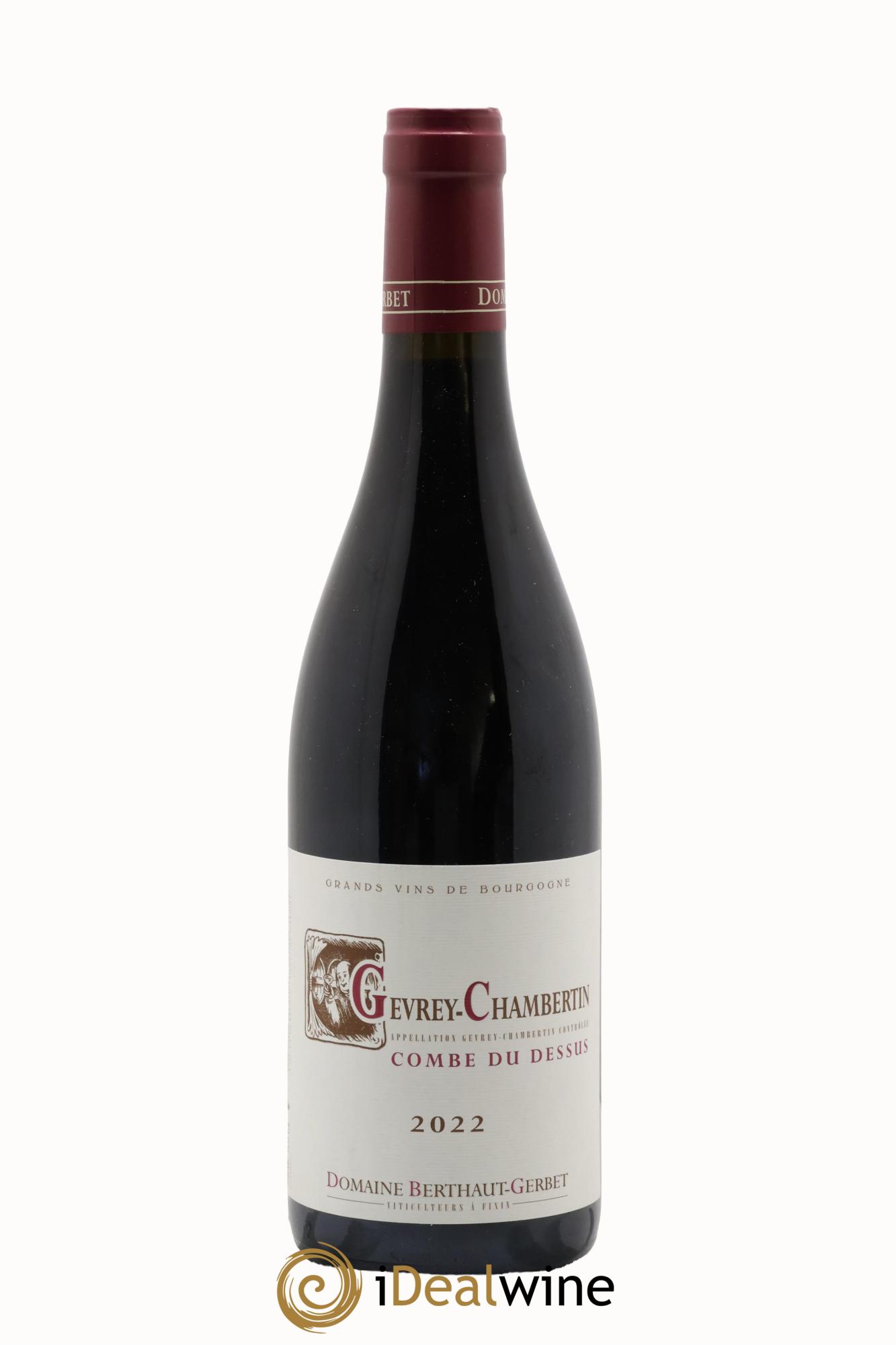 Gevrey-Chambertin Combe du Dessus Berthaut Gerbet (Domaine) 2022 - Lot de 1 bouteille - 0