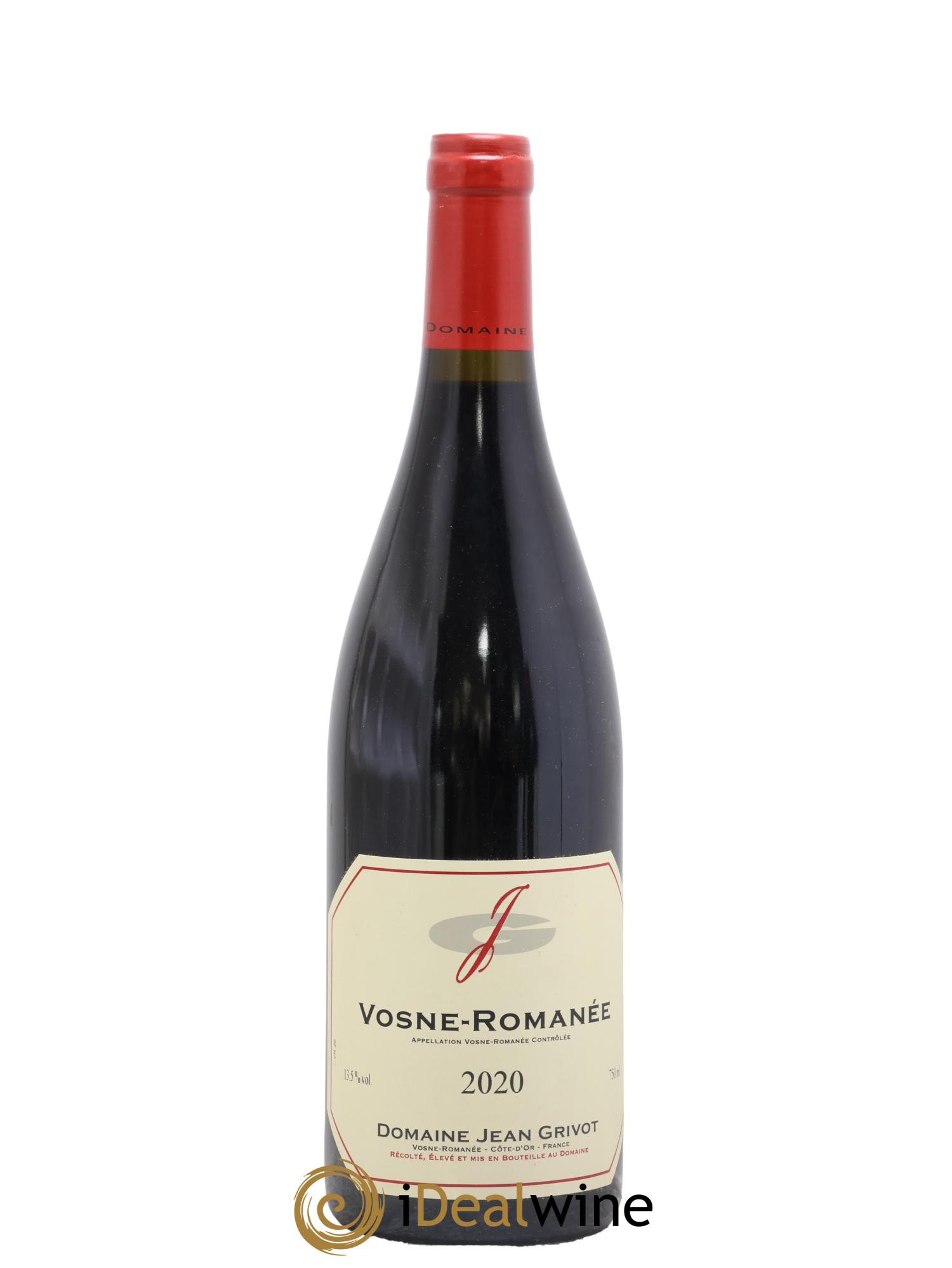 Vosne-Romanée Jean Grivot 2020 - Lot de 1 bouteille - 0