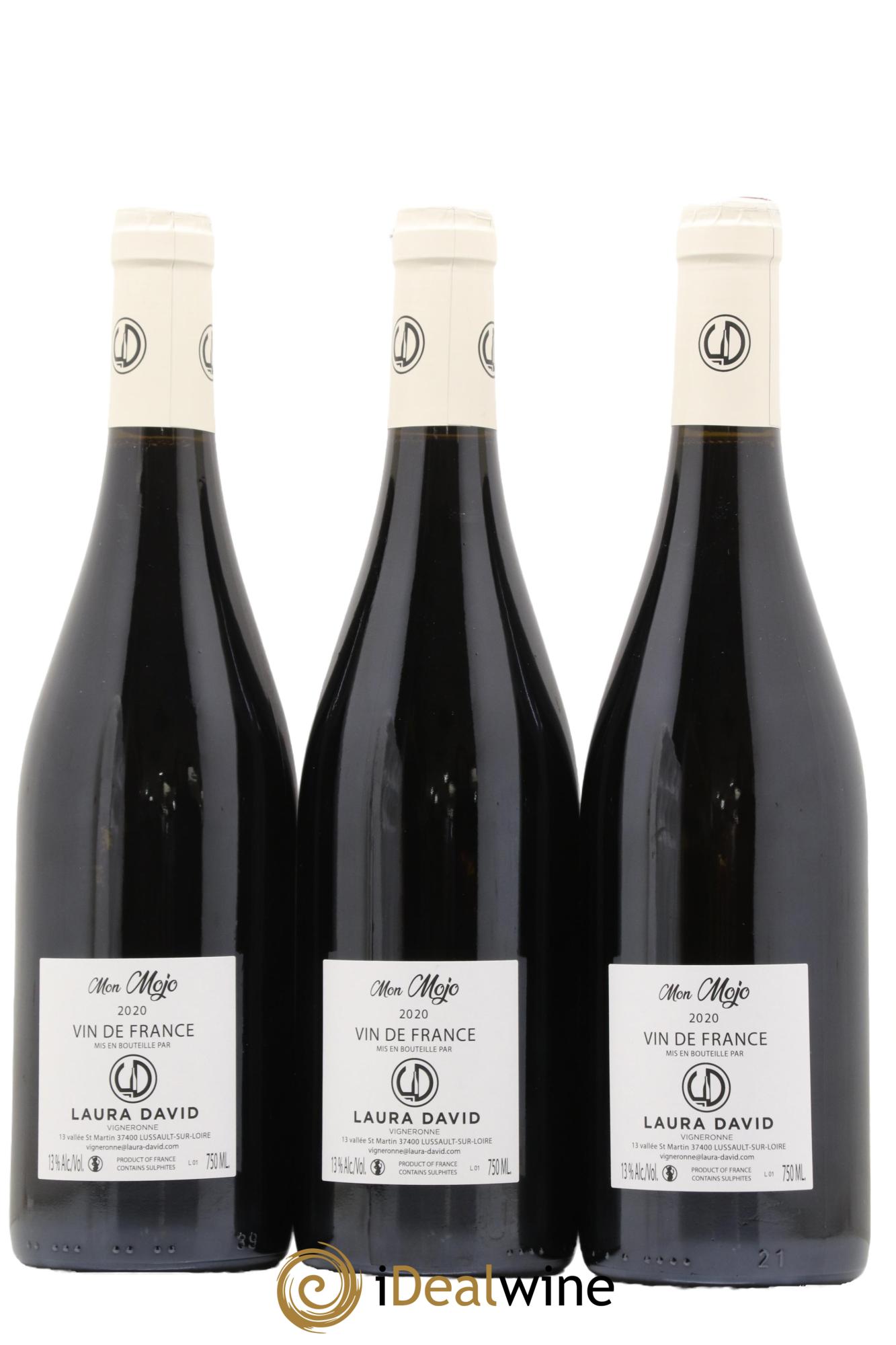 Vin de France Mon Mojo Laura David 2020 - Lot de 6 bouteilles - 4