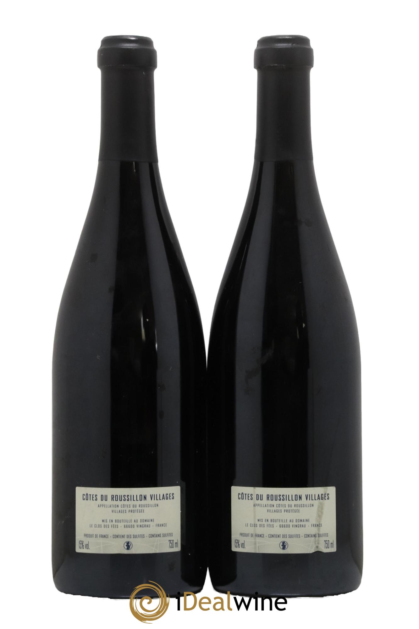 Côtes du Roussillon Villages Clos des Fées La Petite Sibérie Hervé Bizeul 2019 - Lot de 2 bouteilles - 1