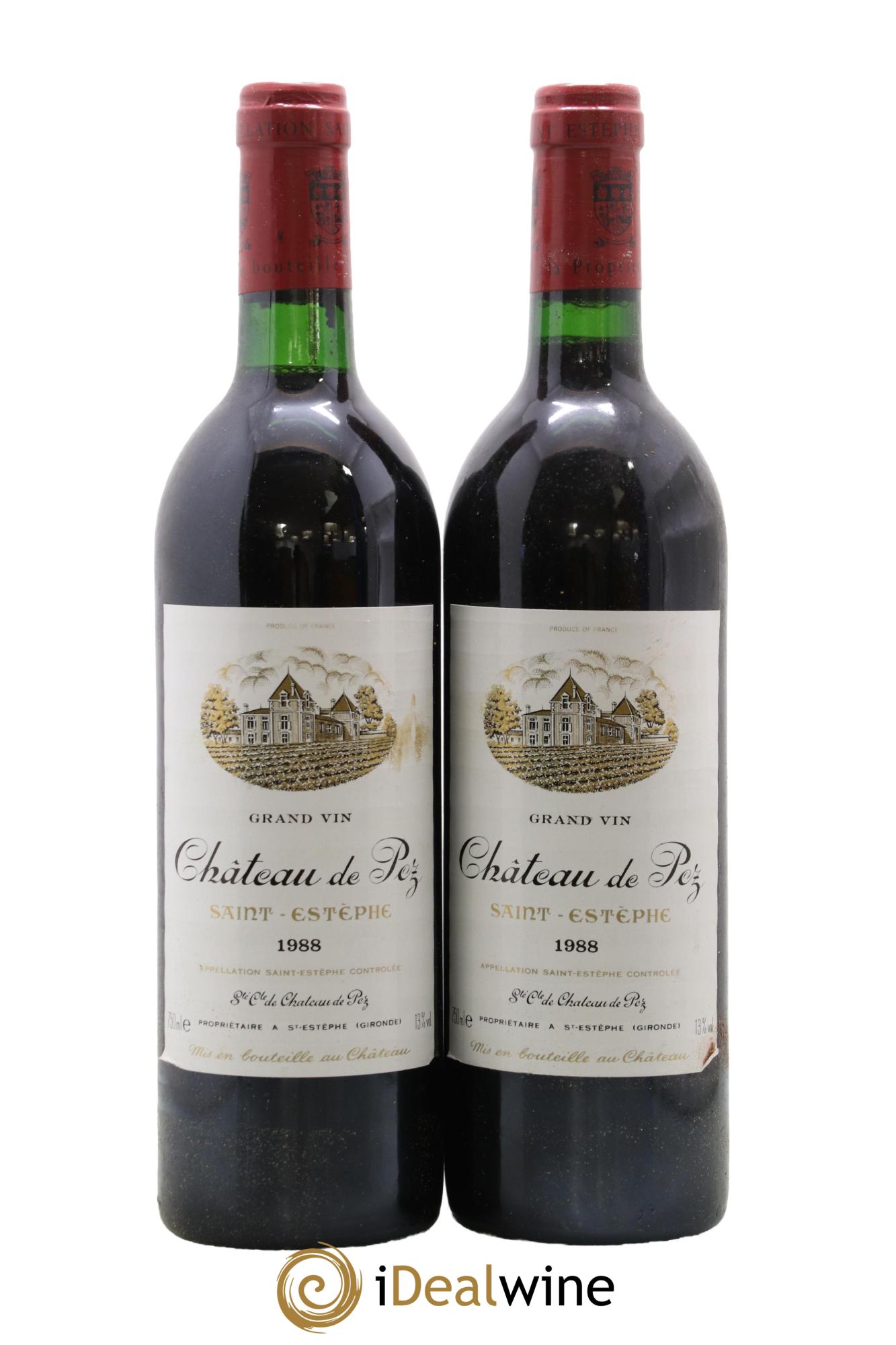 Château de Pez 1988 - Lot de 2 bouteilles - 0