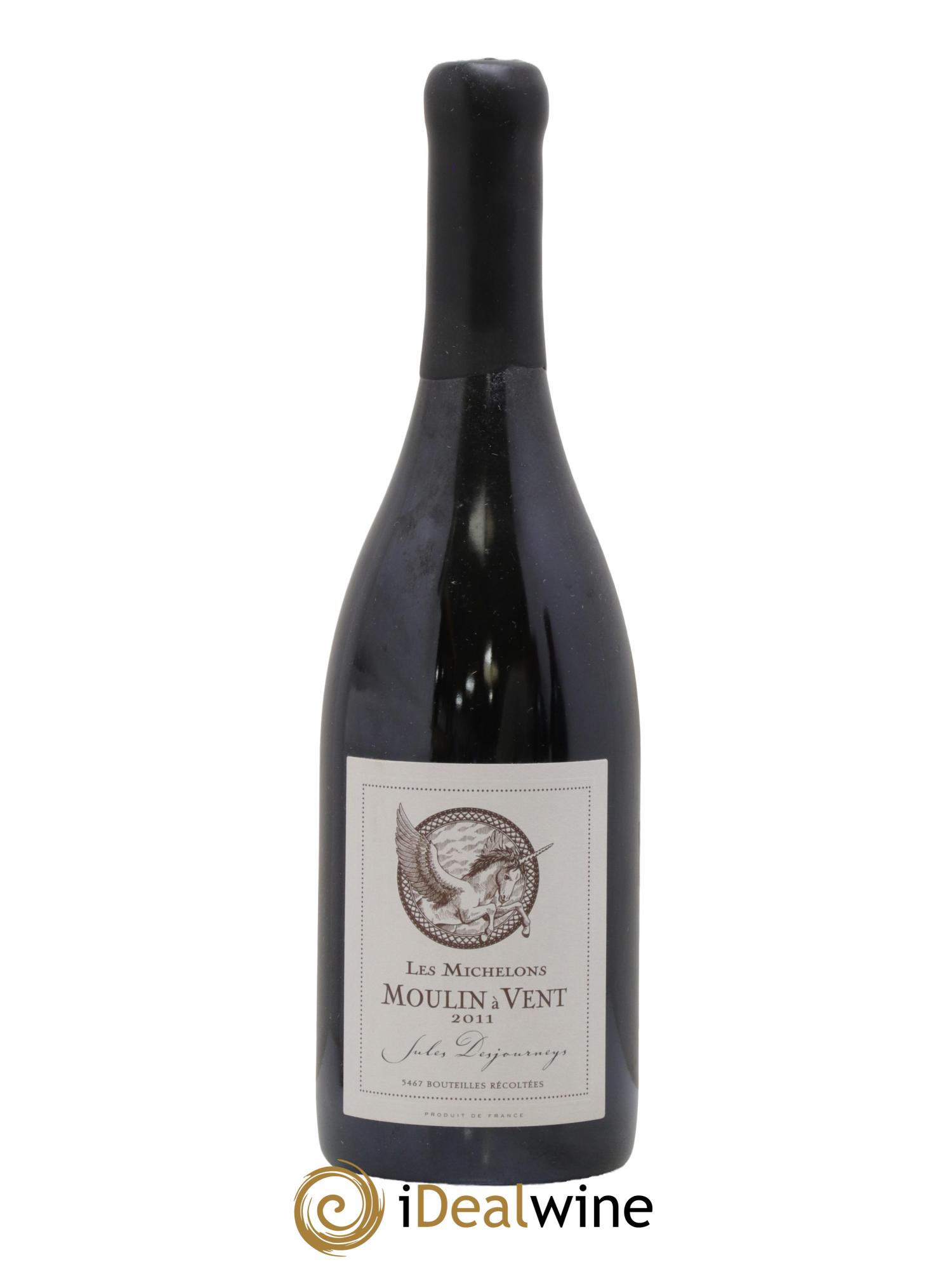 Moulin-à-Vent Les Michelons Jules Desjourneys 2011 - Lot de 1 bouteille - 0