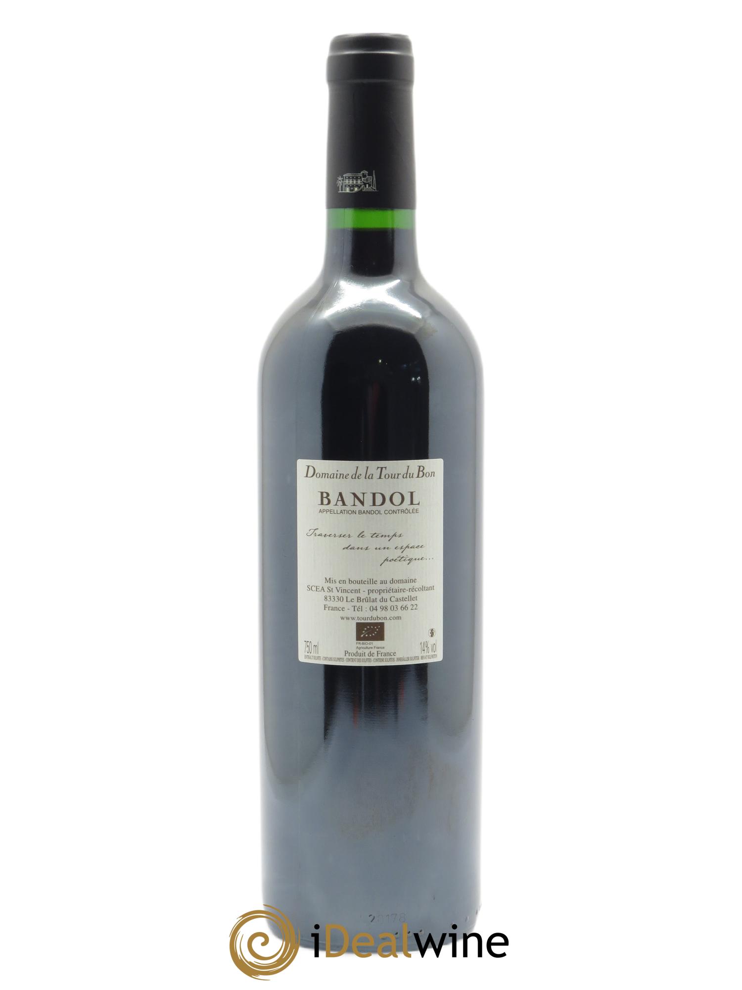 Bandol La Tour du Bon Saint Ferréol Agnès Henry 2018 - Posten von 1 Flasche - 1