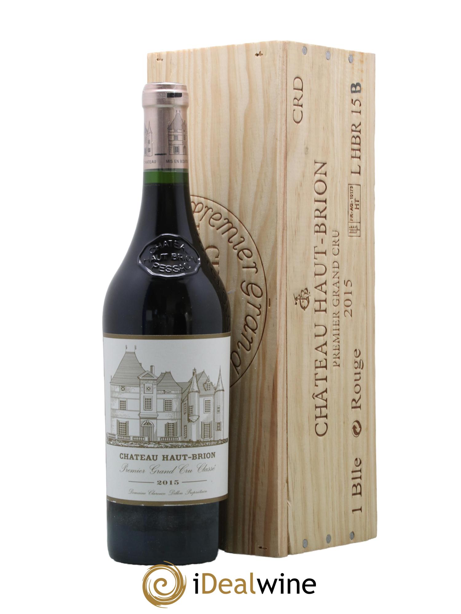 Château Haut Brion 1er Grand Cru Classé 2015 - Lot de 1 bouteille - 0