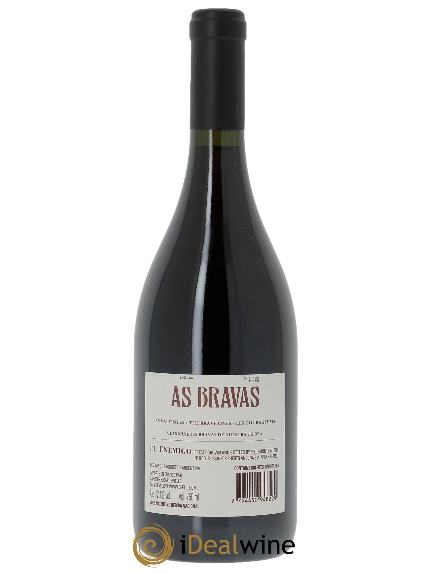 Garnacha As Bravas El Enemigo  2021 - Posten von 1 Flasche - 1