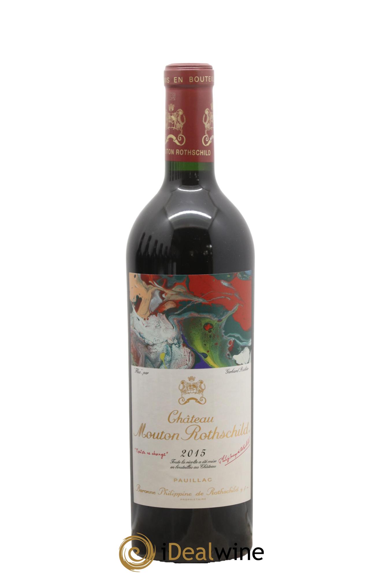 Château Mouton Rothschild 1er Grand Cru Classé 2015 - Lot of 1 bottle - 0