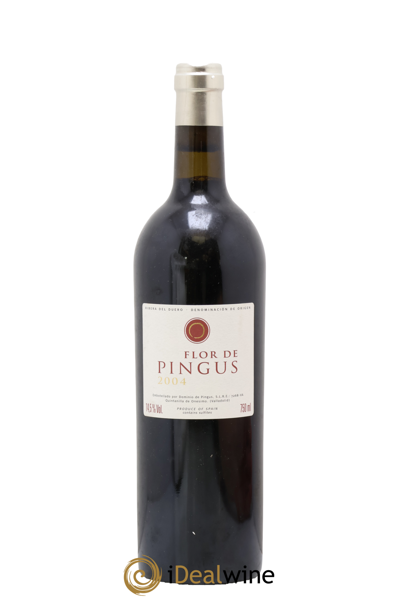 Ribera Del Duero Flor de Pingus Dominio de Pingus - Peter Sisseck 2004 - Lot de 1 bouteille - 0
